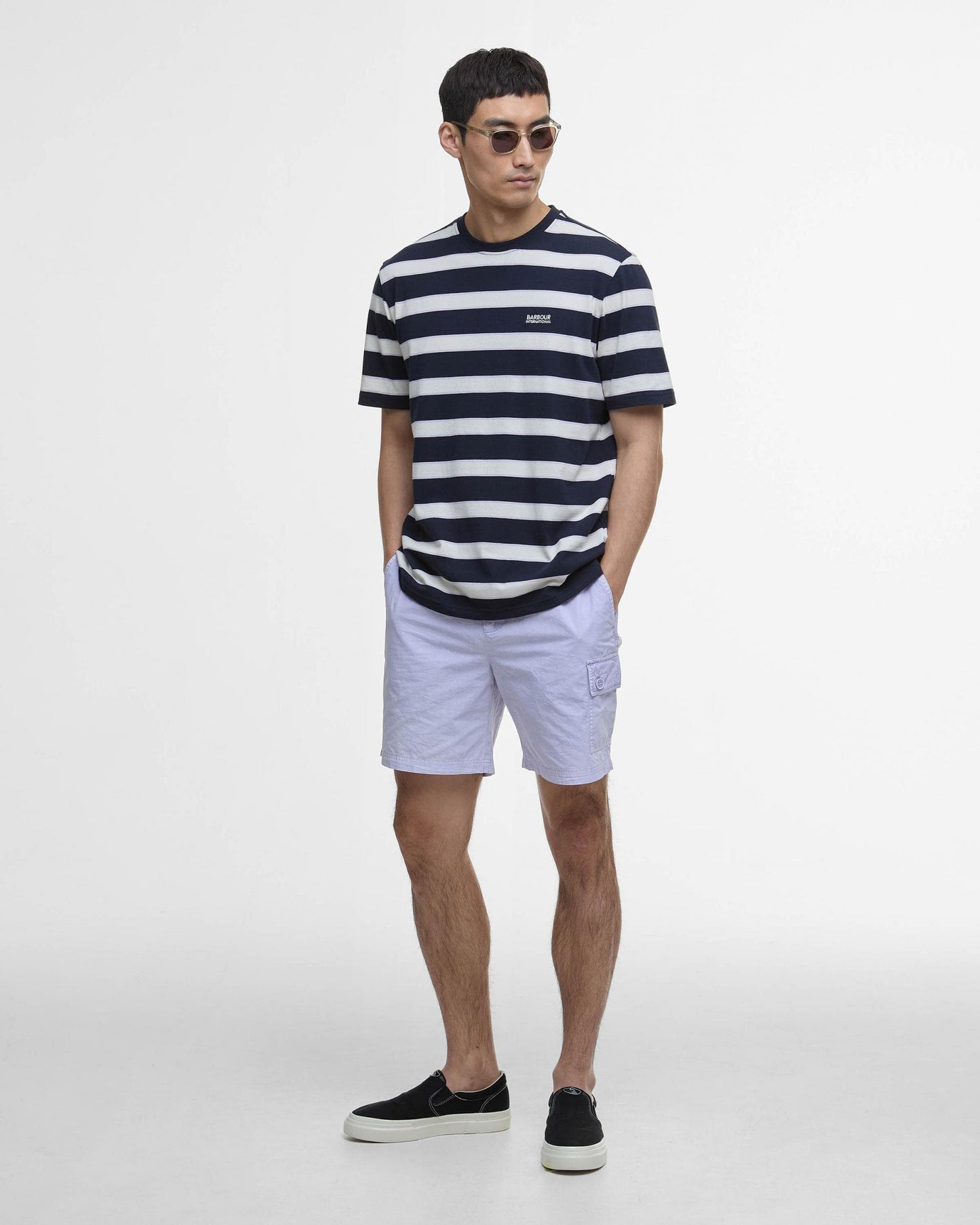 Barbour International Luca Stripe Mens T-Shirt