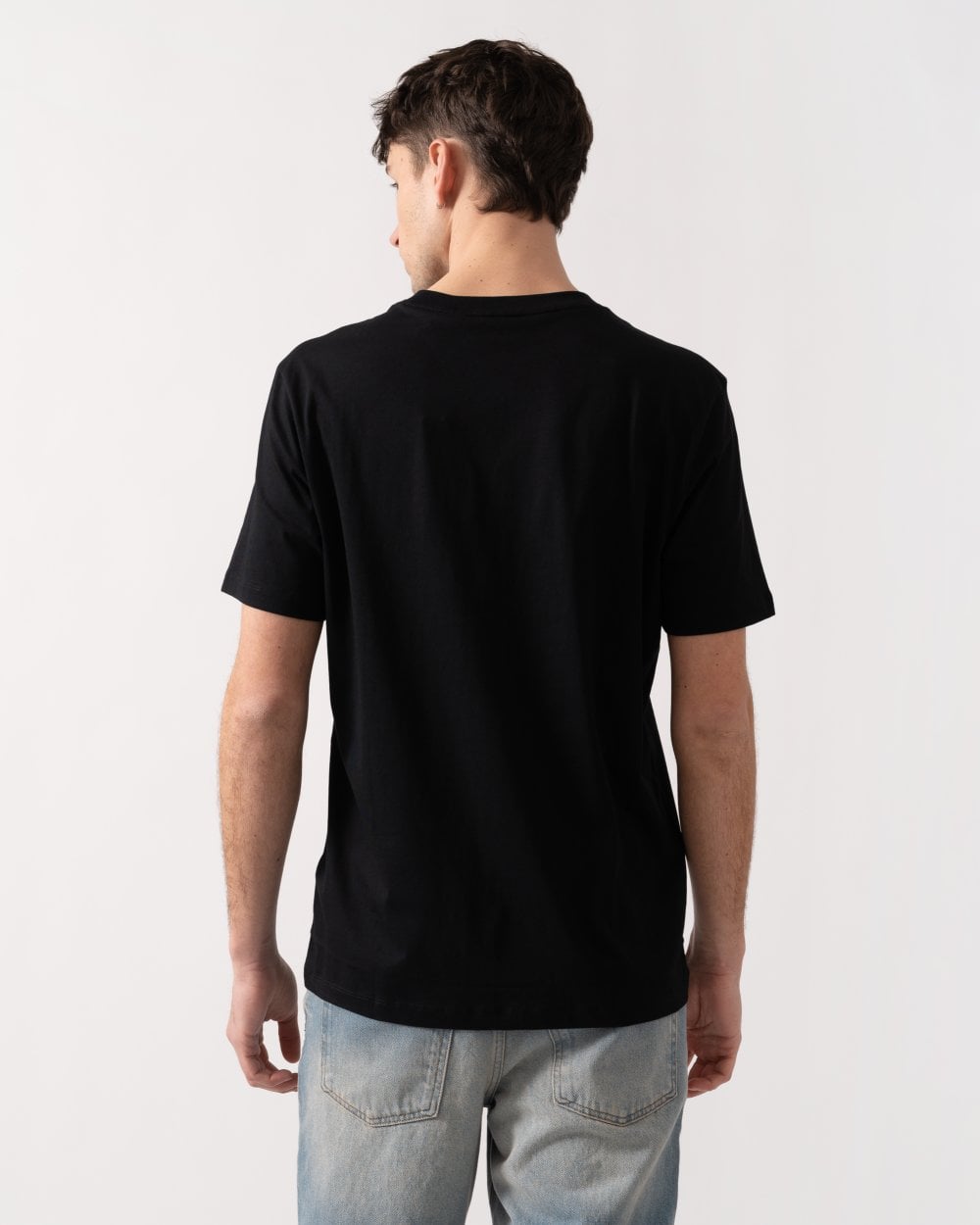 HUGO HUGO Deyladec Mens Snake Logo Print T-Shirt