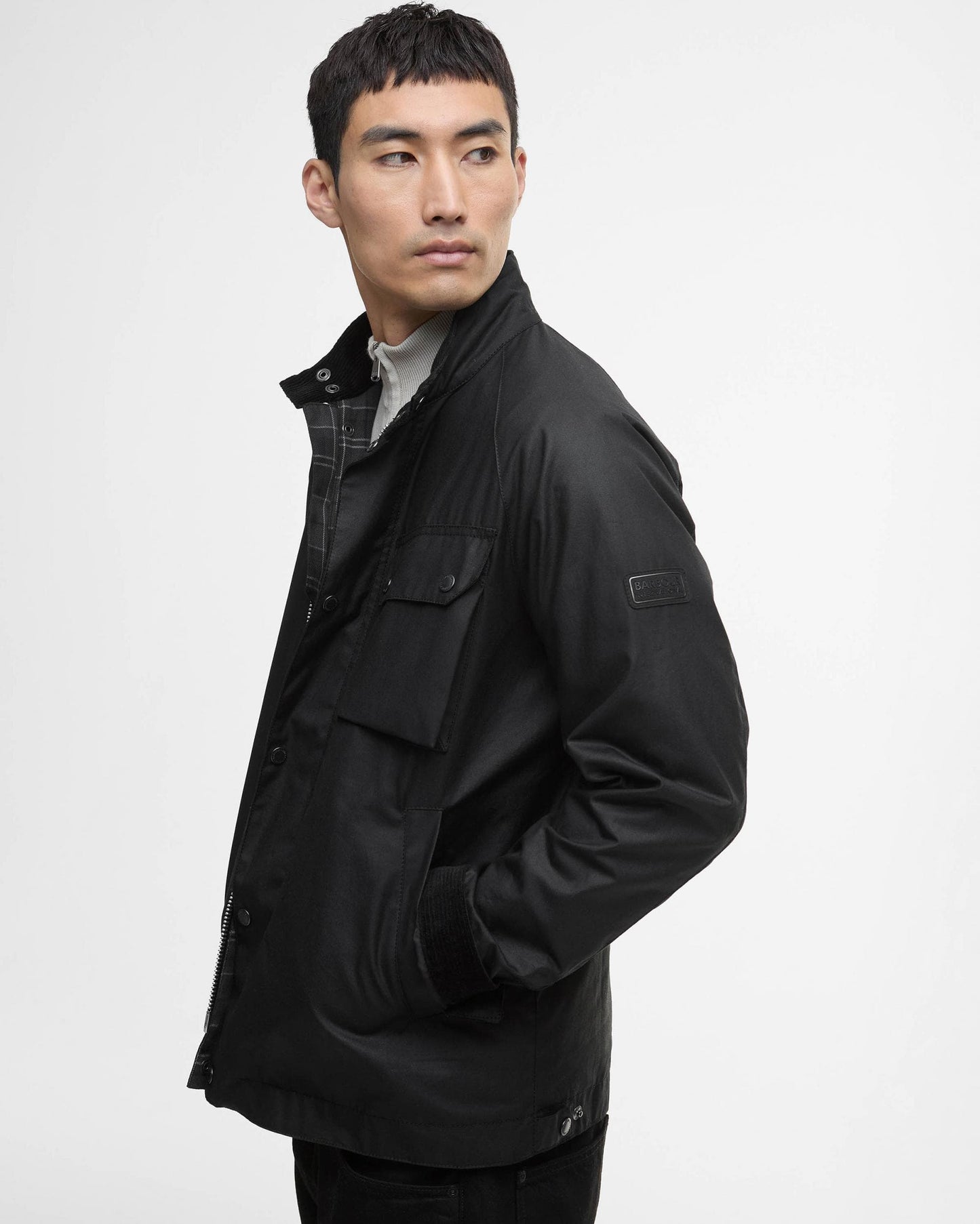 Barbour International Barbour International Lexton Mens Wax Jacket
