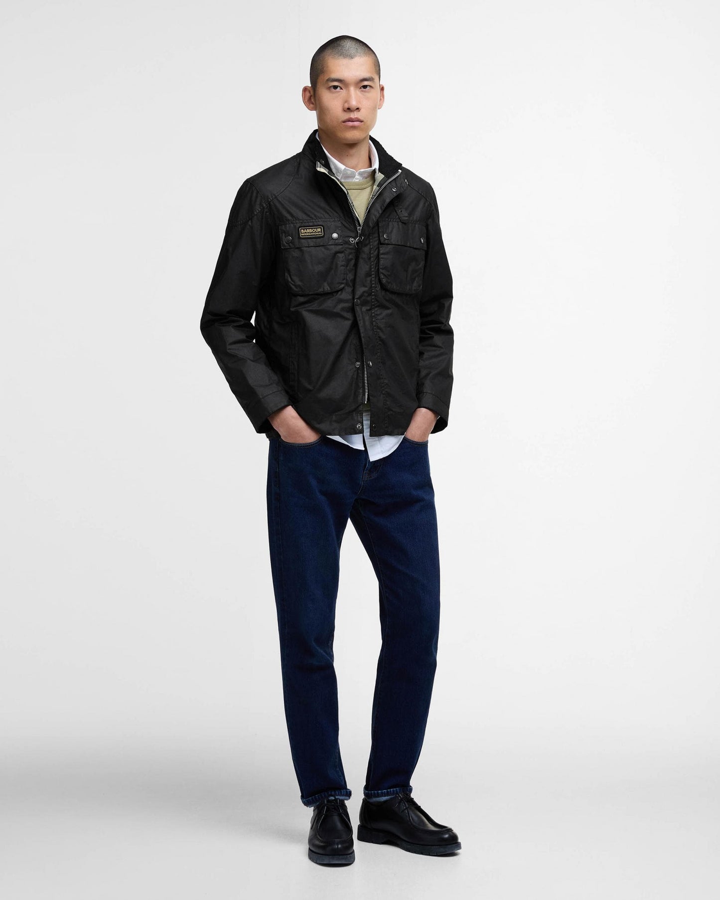 Barbour International Barbour International Merton Mens Wax Jacket