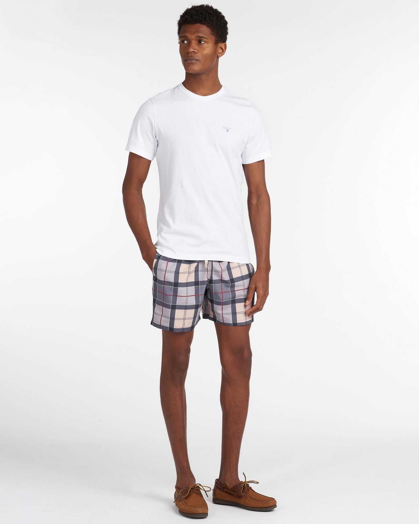 Barbour Aboyne Mens T-Shirt - White