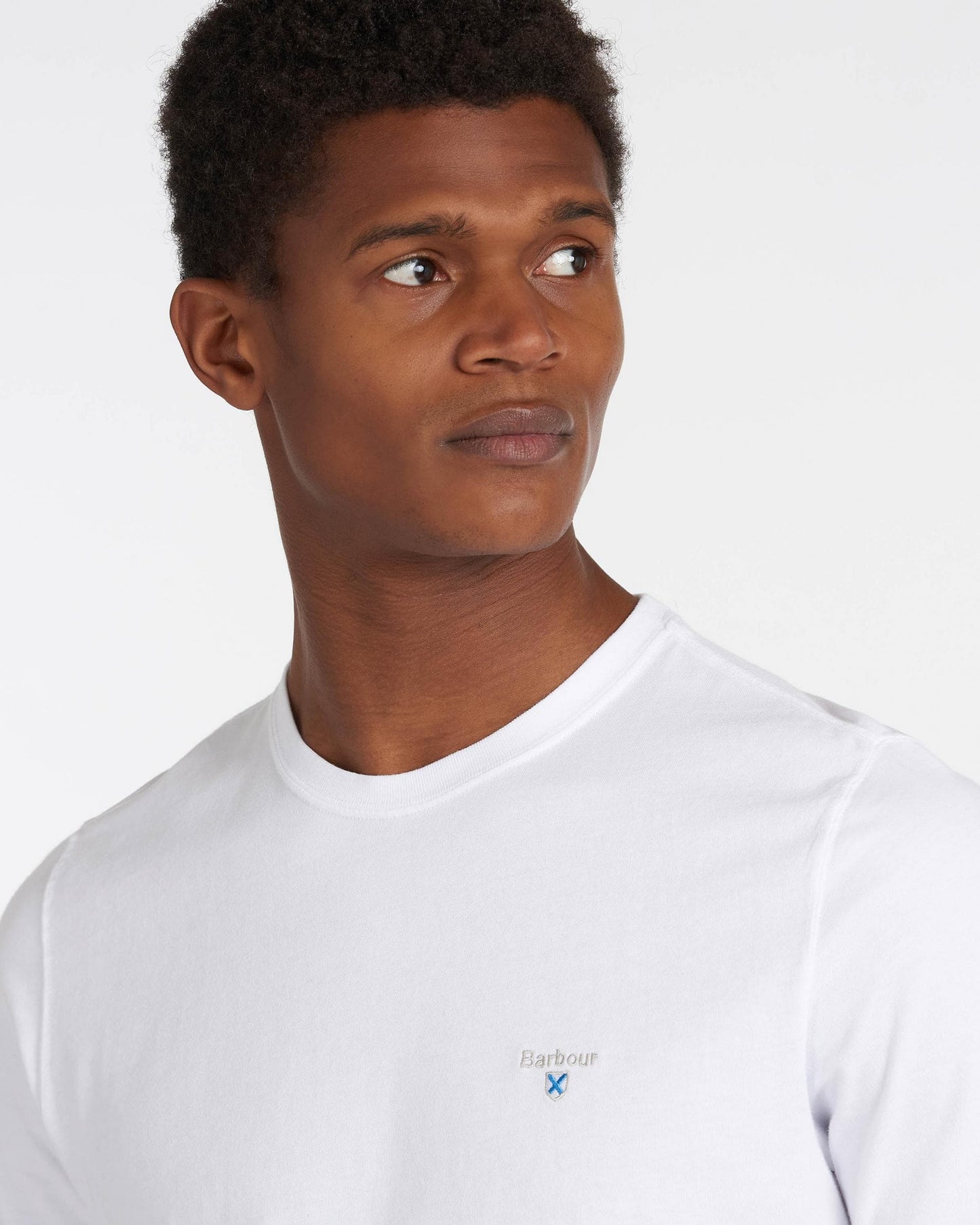 Barbour Aboyne Mens T-Shirt - White