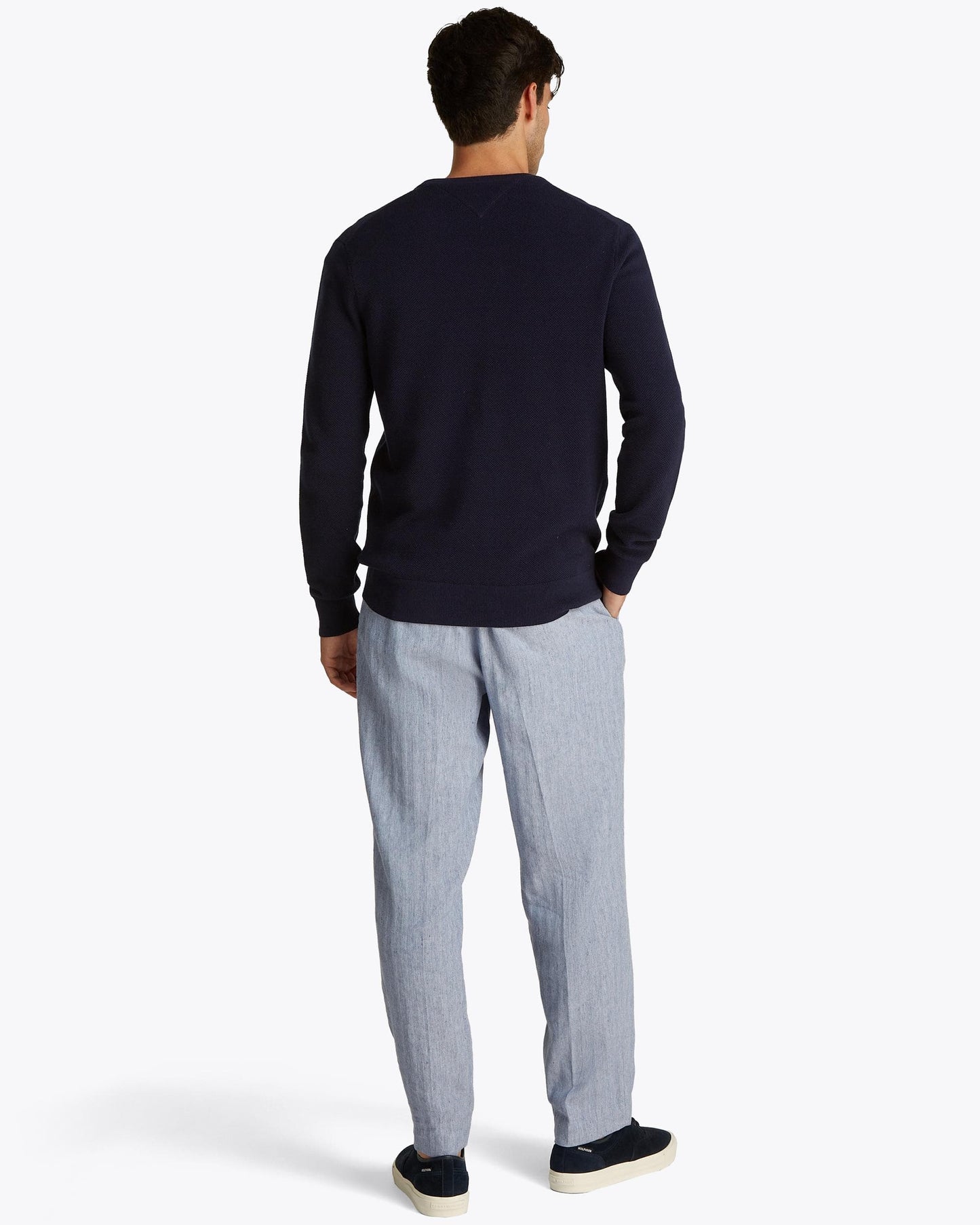 Tommy Hilfiger Tommy Hilfiger Essential Structure Crew Neck Mens Jumper