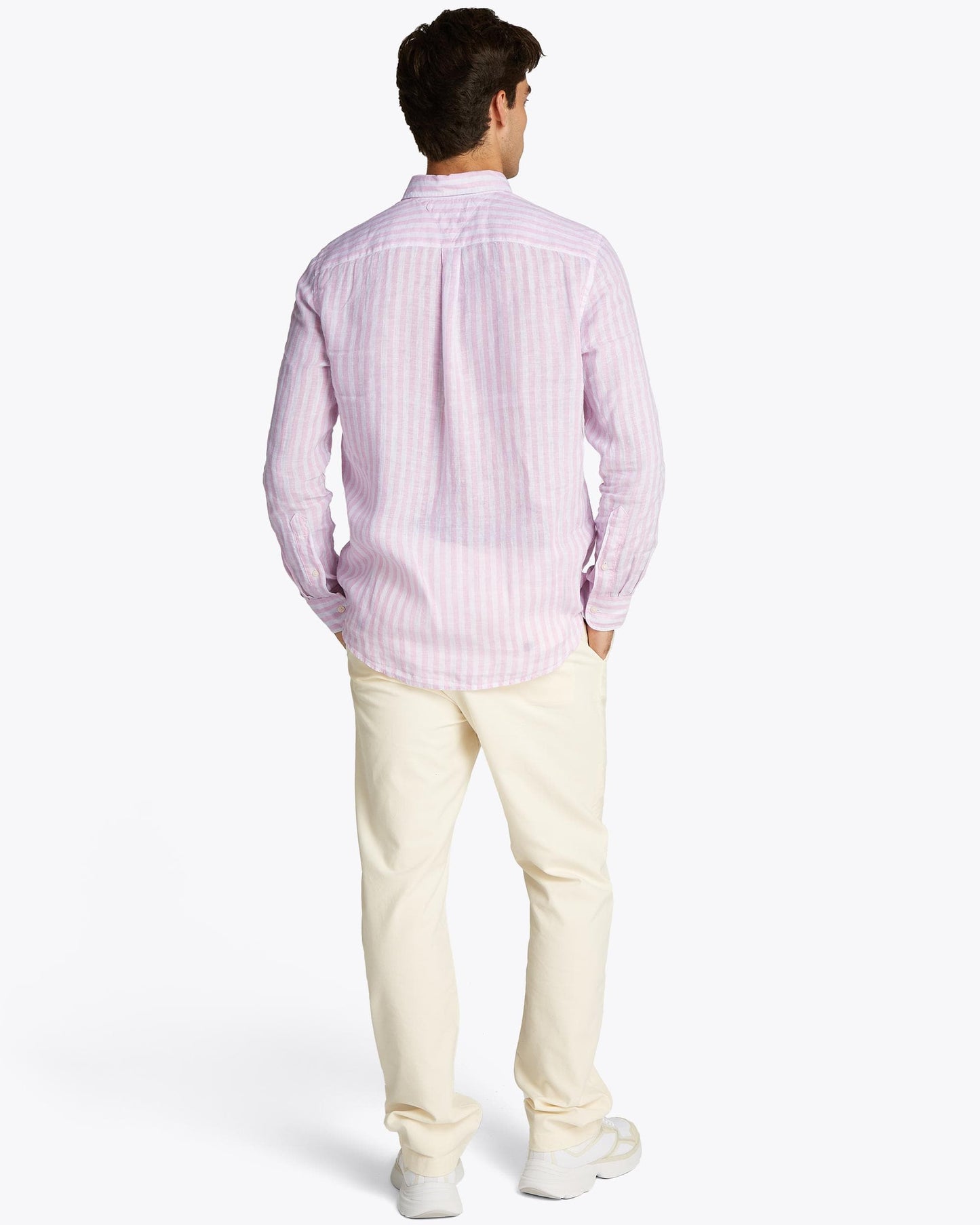 Tommy Hilfiger Tommy Hilfiger Lined Essential Long Sleeve Striped Mens Shirt