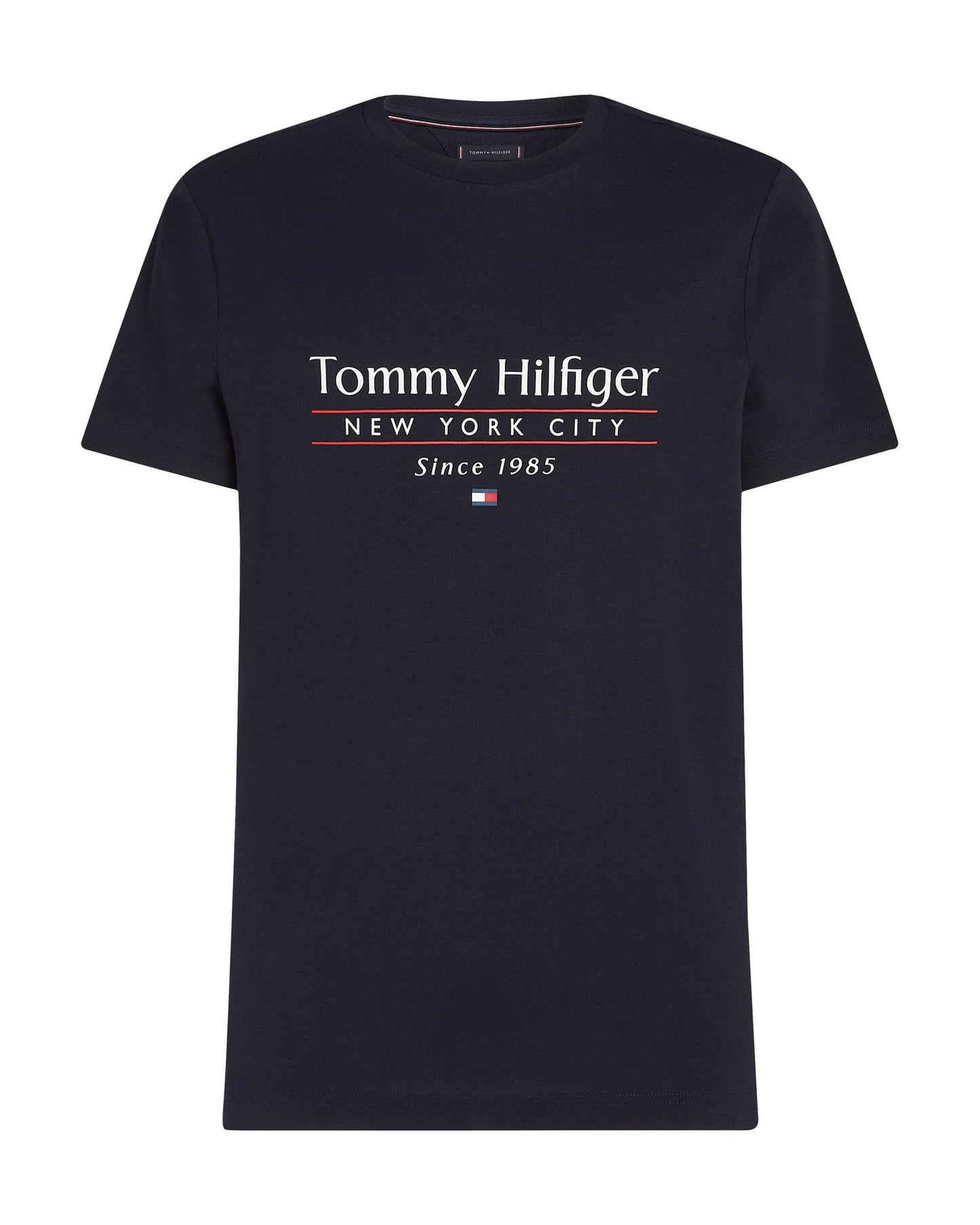 Tommy Hilfiger Center Stack Mens T Shirt - Desert Sky