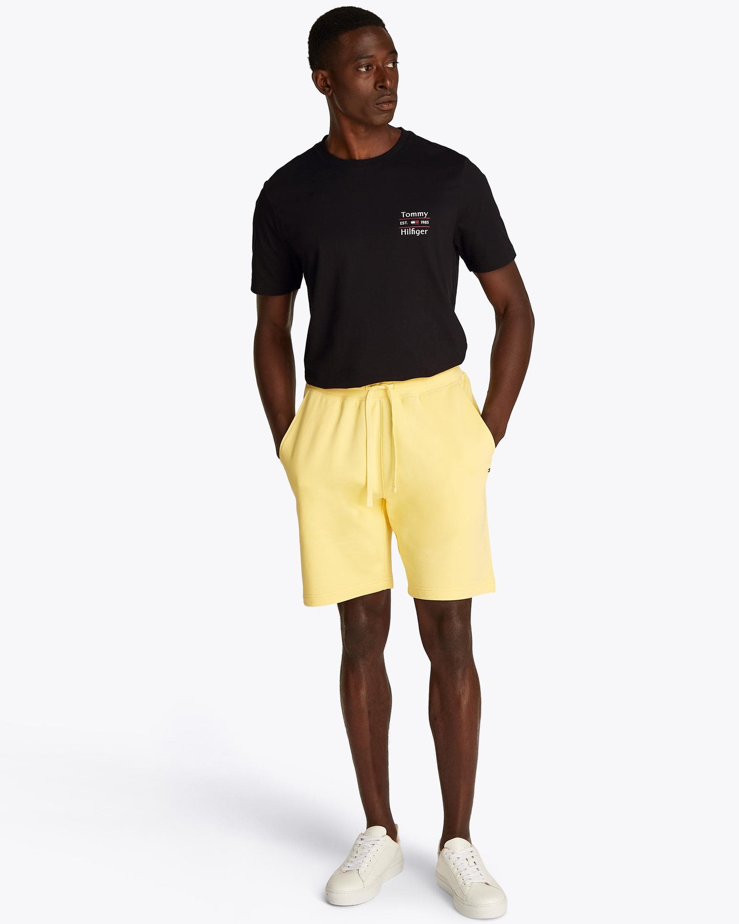 Tommy Hilfiger Stack Mens T Shirt - Black