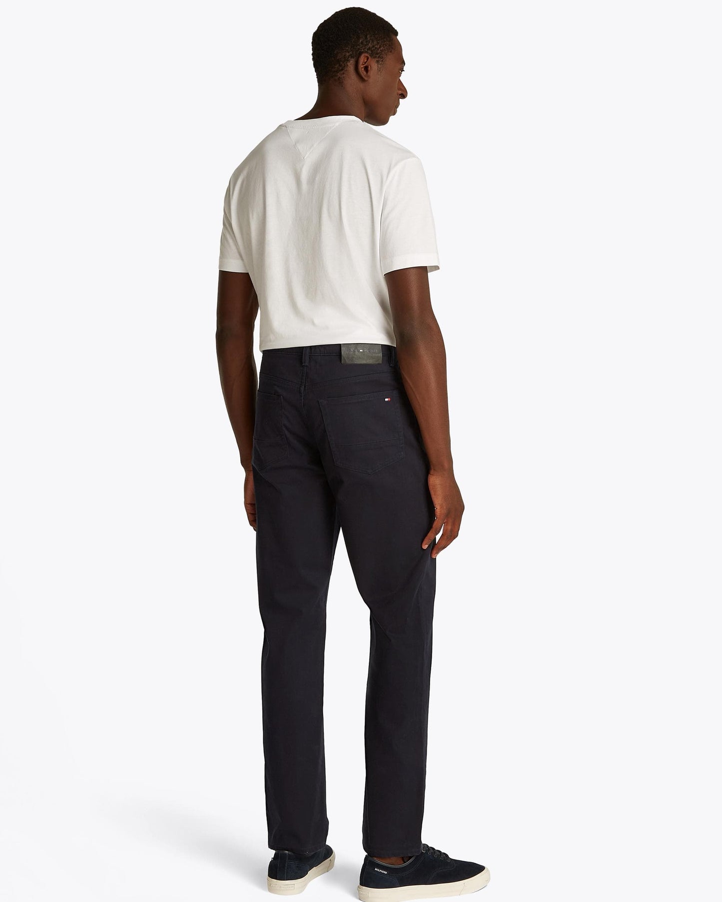 Tommy Hilfiger Denton 5 Pocket Cotton Mens Trouser - Desert Sky