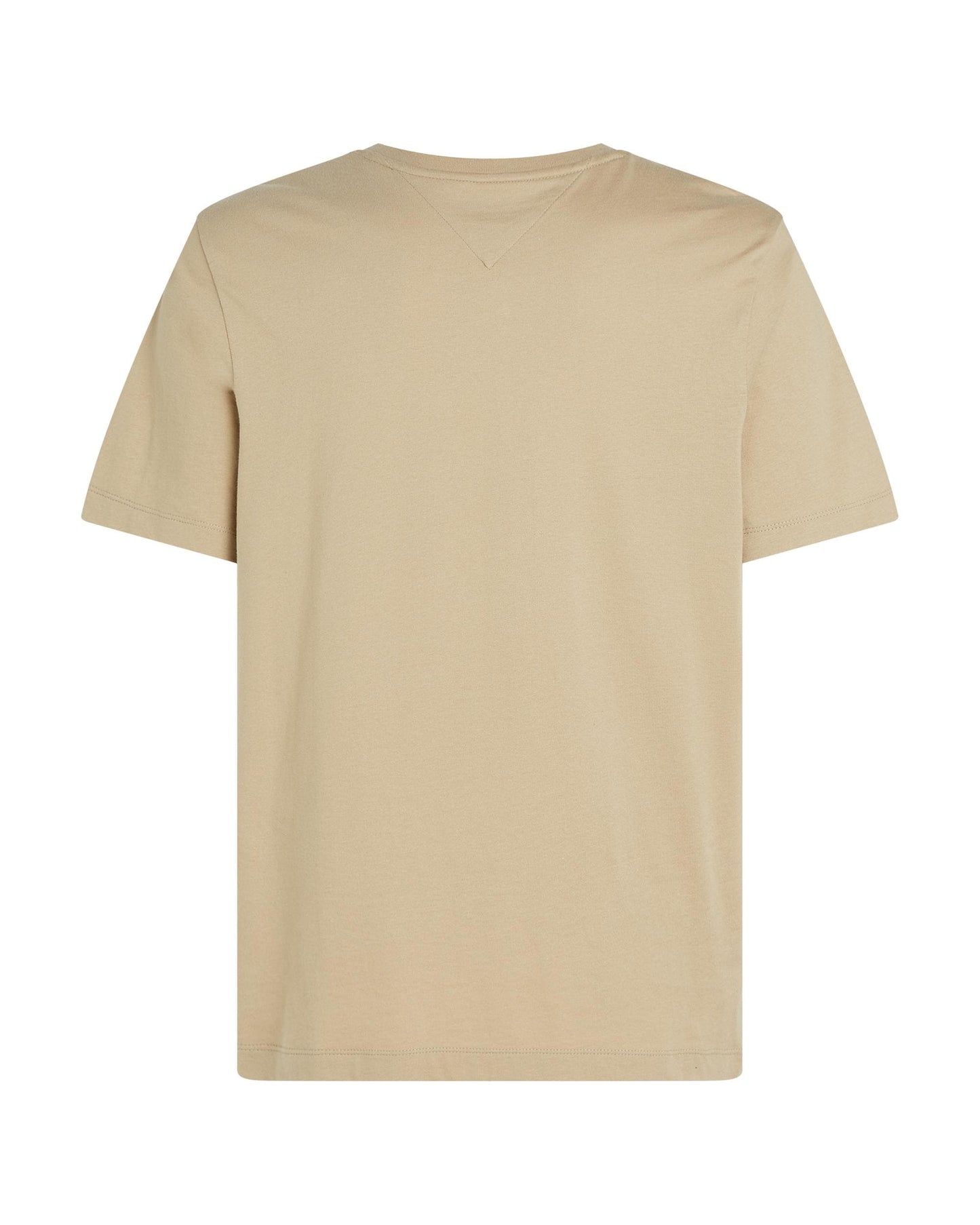 Tommy Hilfiger Essential Seasonal Regular Fit Solid Mens T-Shirt - Sandalwood