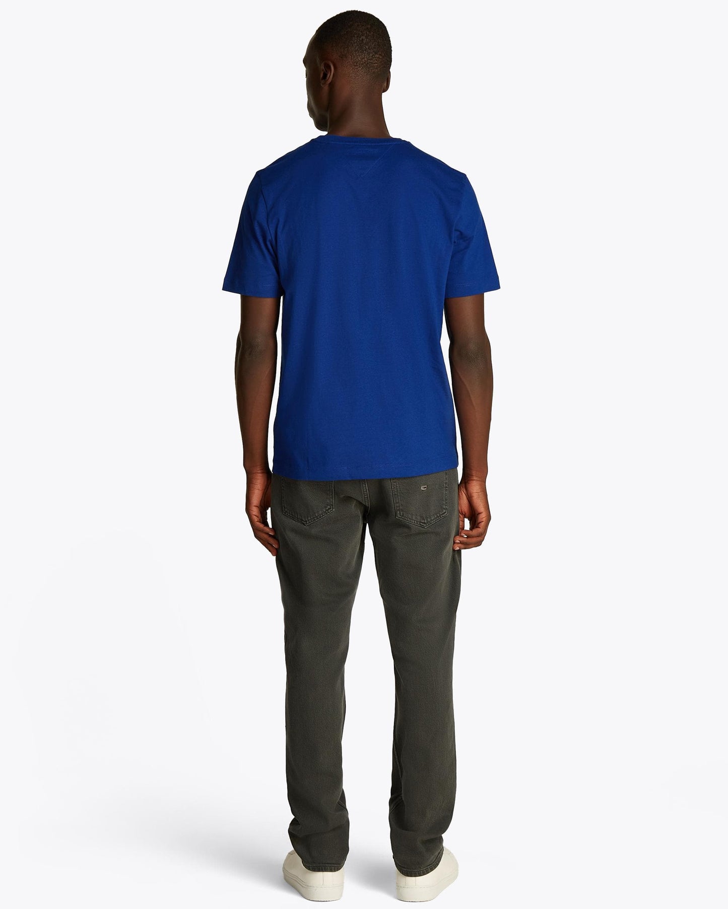 Tommy Hilfiger Essential Seasonal Regular Fit Solid Mens T-Shirt - Wedge Blue