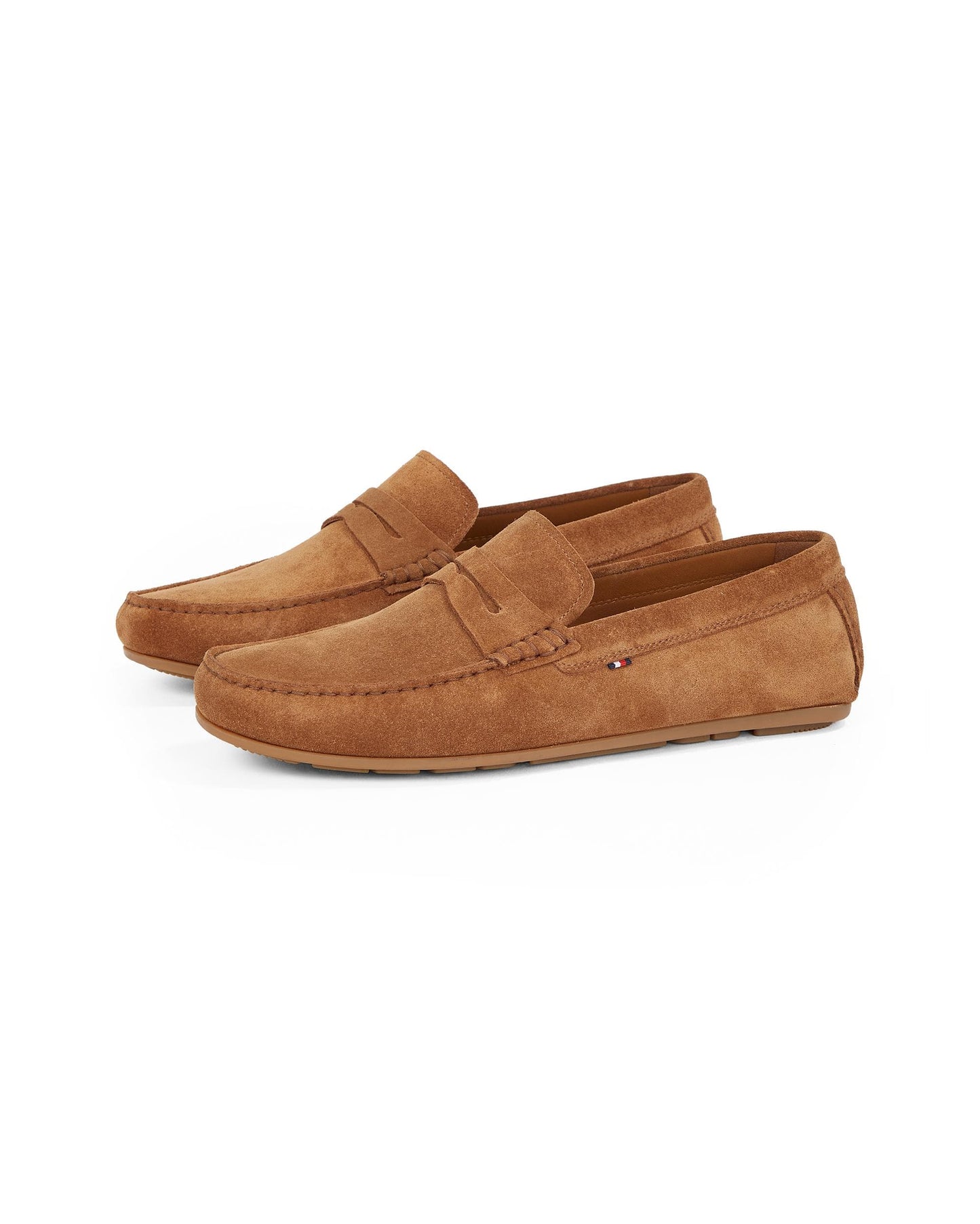 Tommy Hilfiger Casual Hilfiger Mens Suede Driving Shoes - Coconut Grove