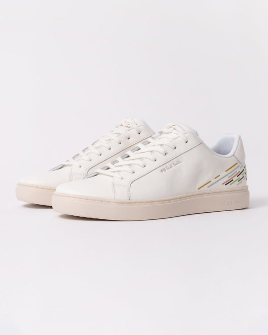 Paul Smith Rex Embroidered Stripe Mens Trainers NOS
