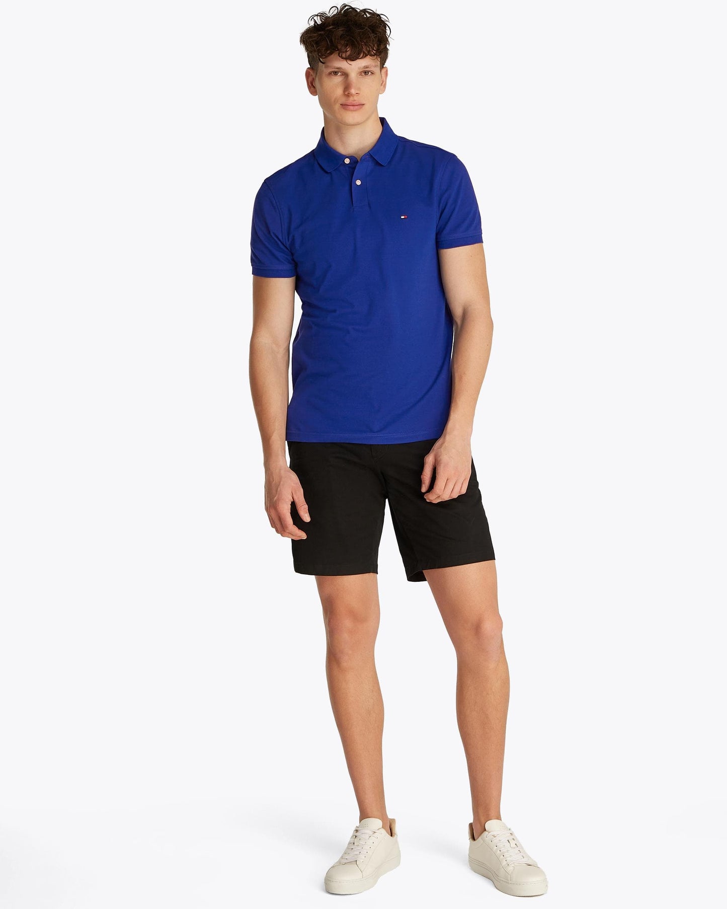 Tommy Hilfiger 1985 Regular Fit Mens Polo - Wedge Blue