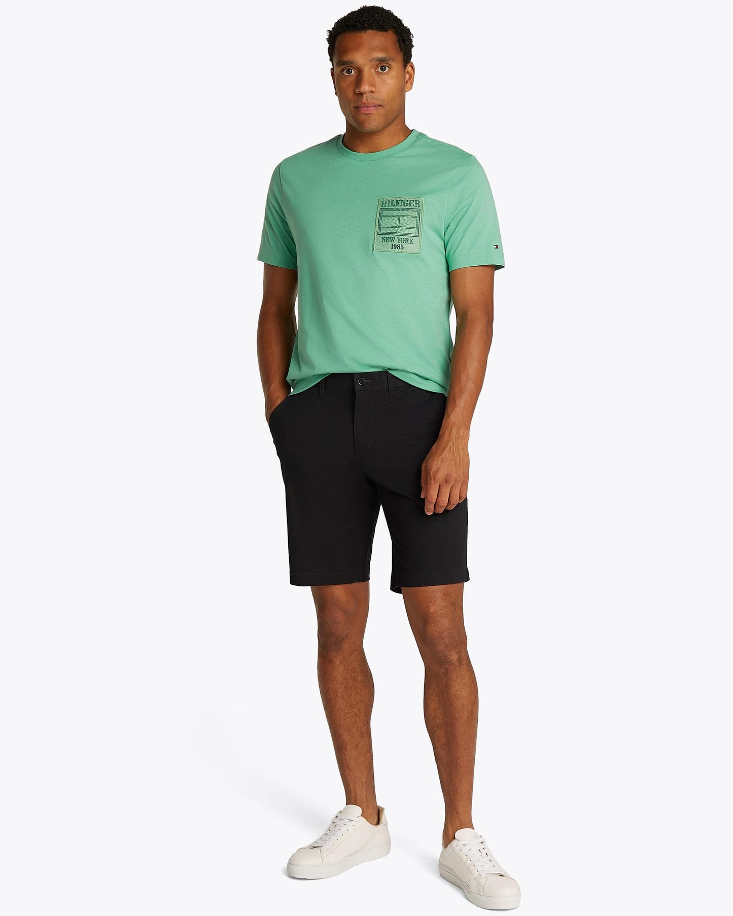 Tommy Hilfiger 1985 Mens Harlem Shorts - Black