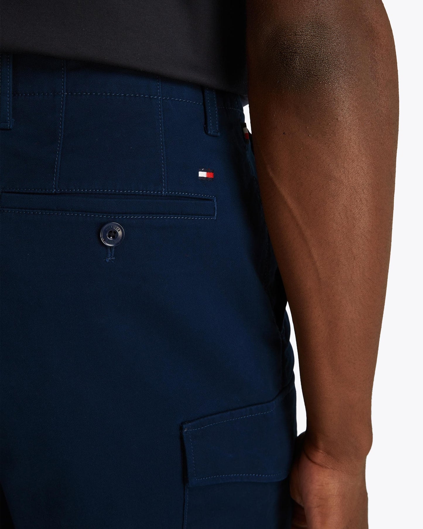 Tommy Hilfiger Harlem 1985 Mens Cargo Shorts - Night Sky