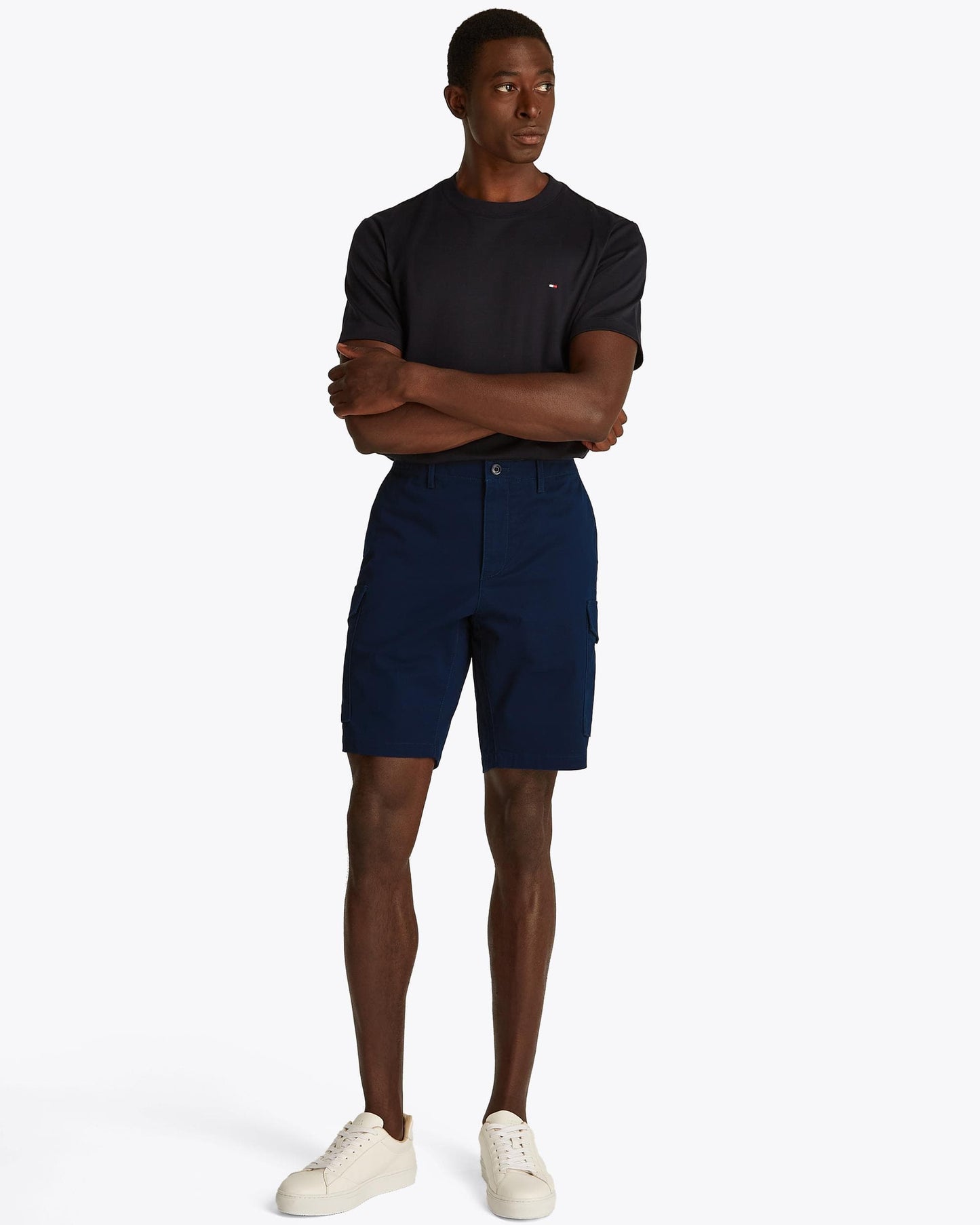 Tommy Hilfiger Harlem 1985 Mens Cargo Shorts - Night Sky