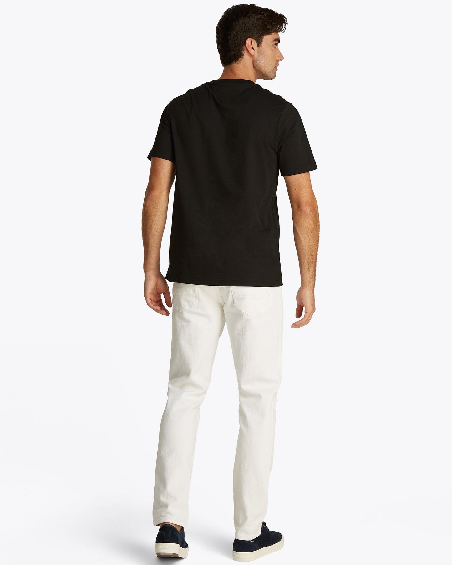 Tommy Hilfiger Hilfiger Chest Insert Mens T-Shirt - Black