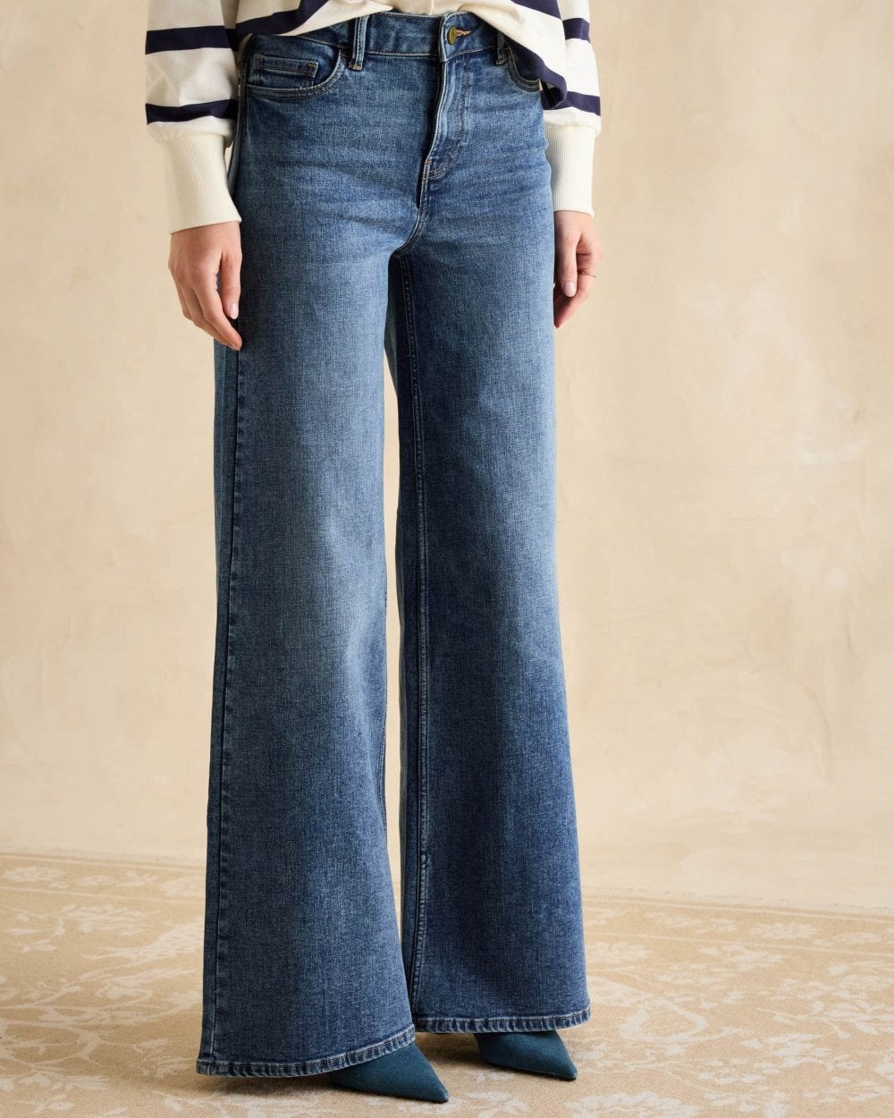 Joules Palazzo Womens Jeans