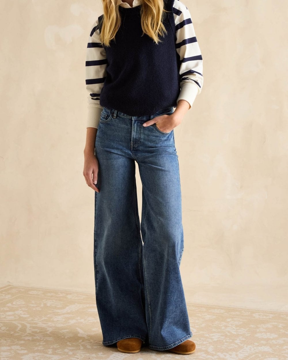 Joules Palazzo Womens Jeans
