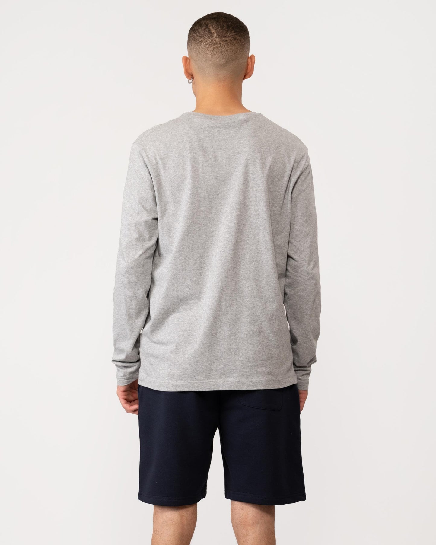 GANT Regular Fit Shield Logo Sweat Shorts - 433 Evening Blue