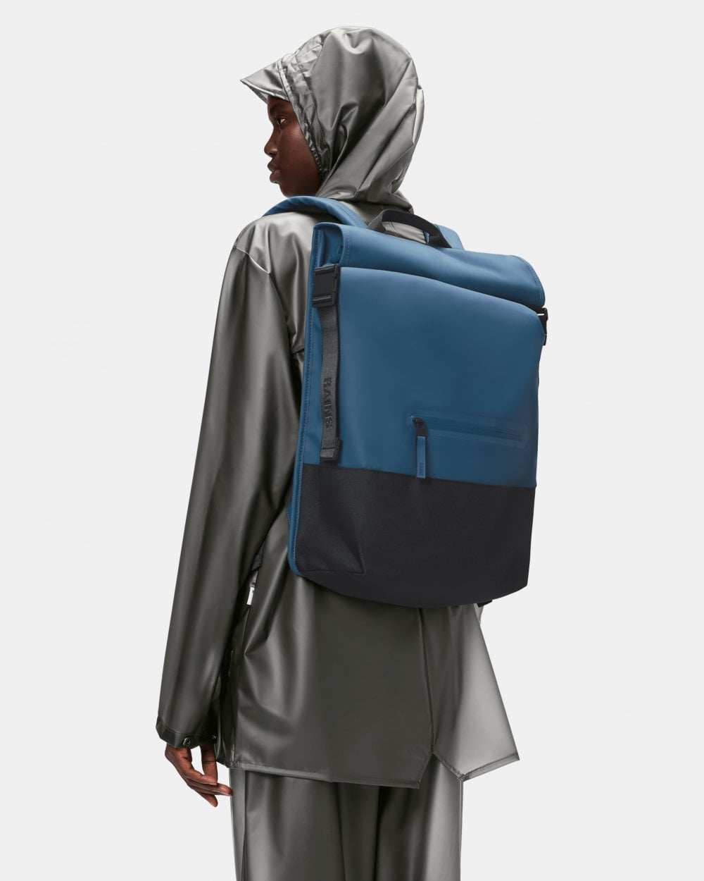 Rains Unisex Trail Rolltop Backpack - 109 Pulse