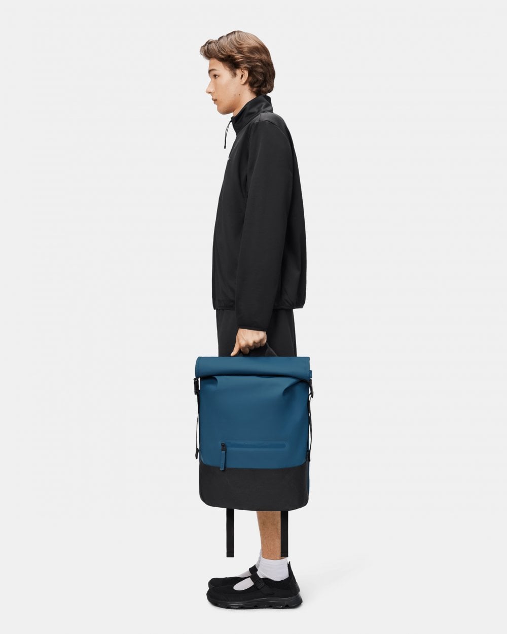 Rains Unisex Trail Rolltop Backpack - 109 Pulse