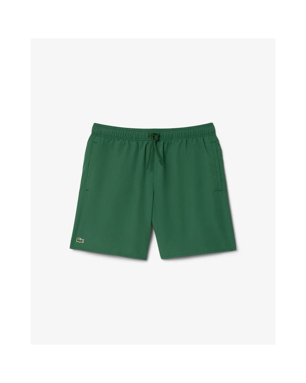Lacoste Croc Mens Swimming Shorts - Green/Green S30