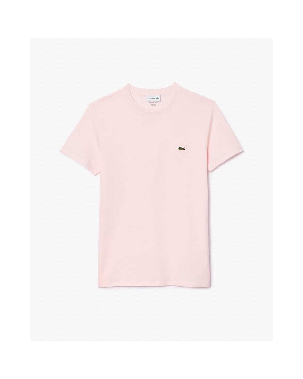 Lacoste Mens Crew Neck Pima Cotton Jersey T-shirt