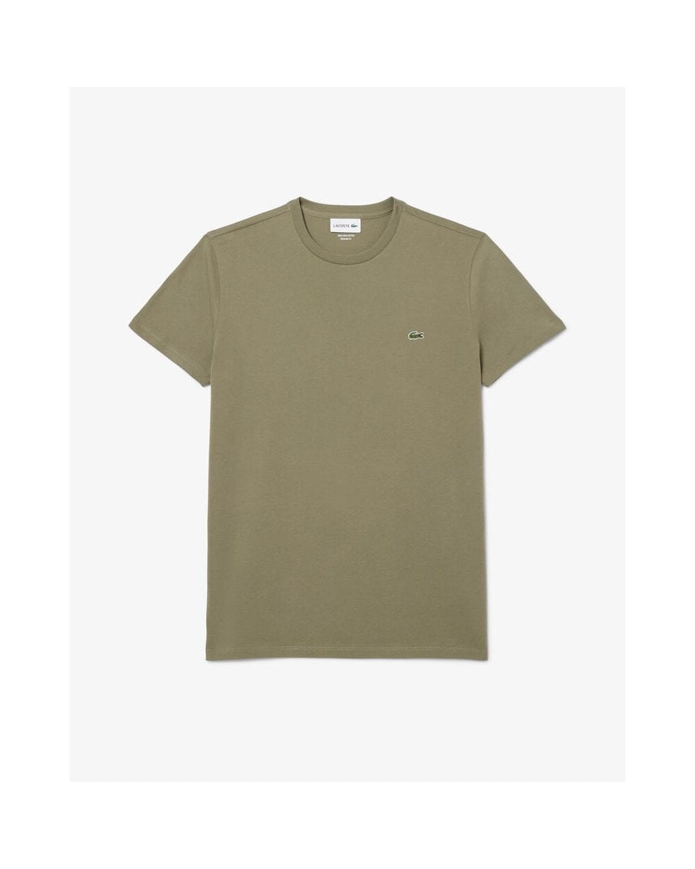 Lacoste Mens Crew Neck Pima Cotton Jersey T-shirt