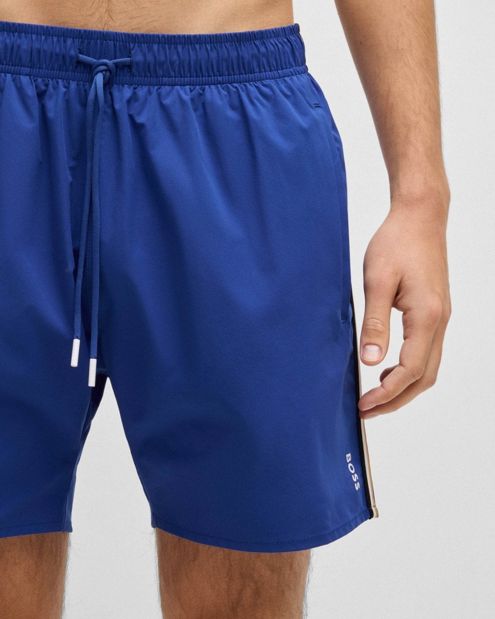 BOSS Orange Iconic Mens Swim Shorts - Medium Blue 427