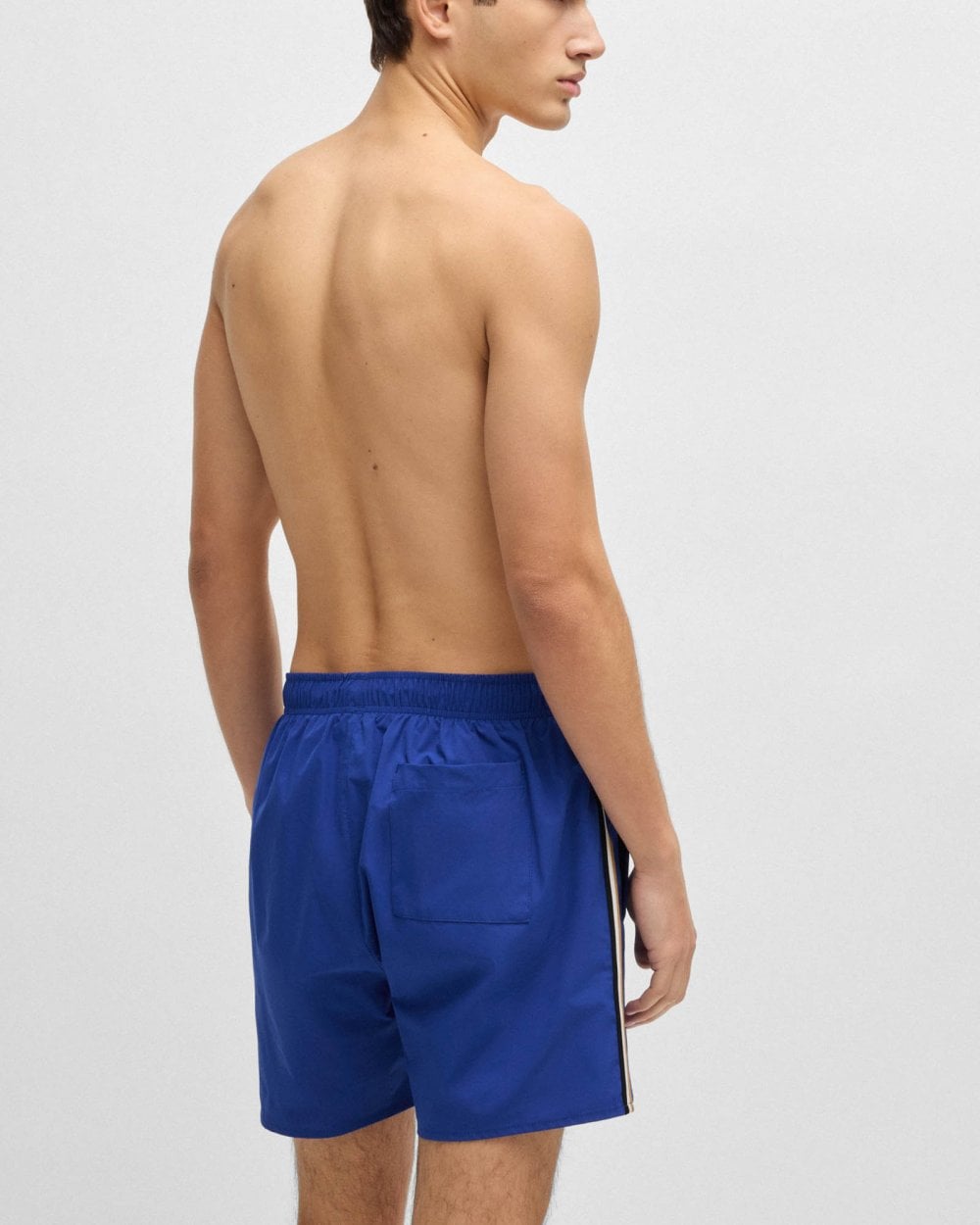 BOSS Orange Iconic Mens Swim Shorts - Medium Blue 427