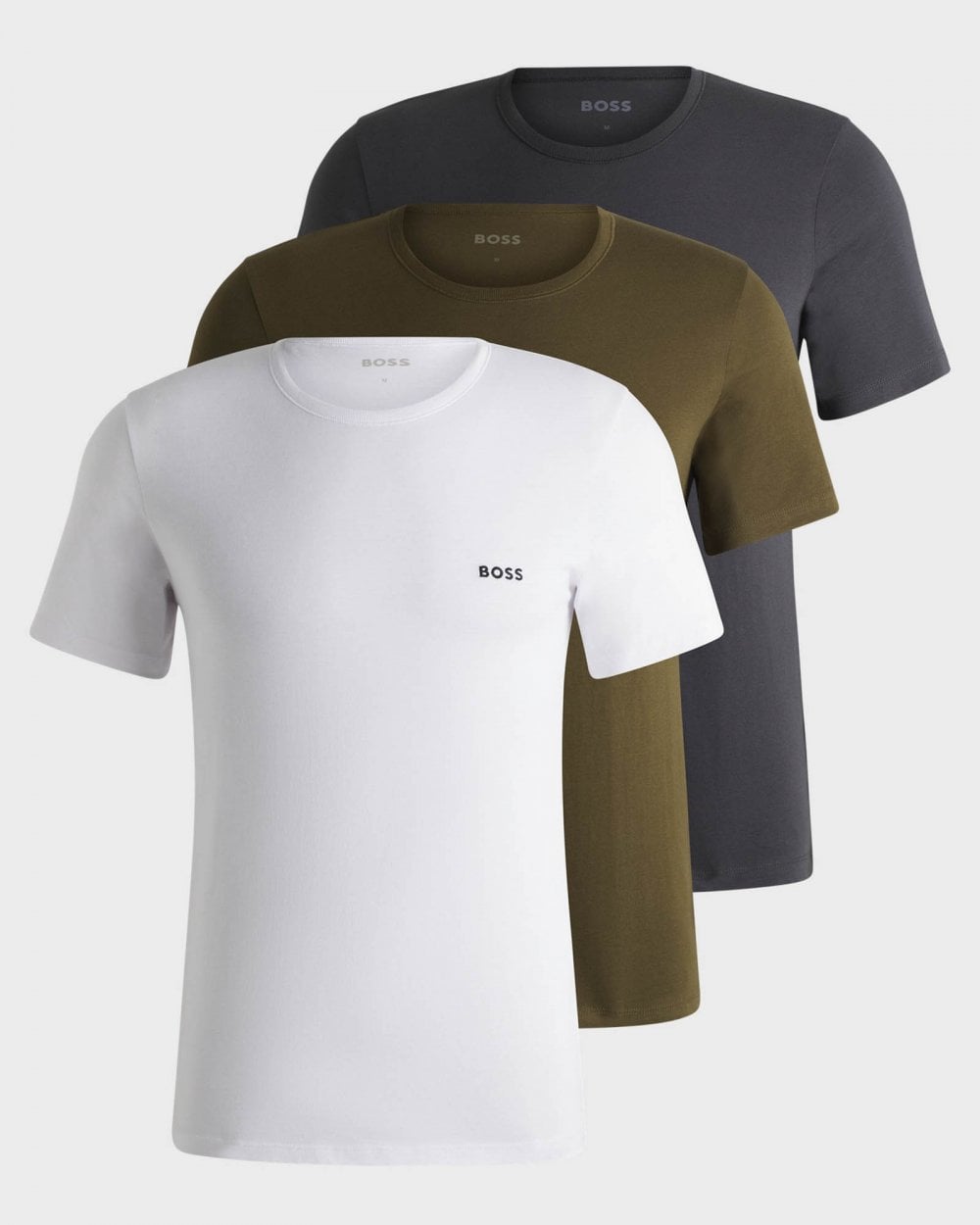 BOSS Orange RN Classic 3-Pack Mens T-Shirts