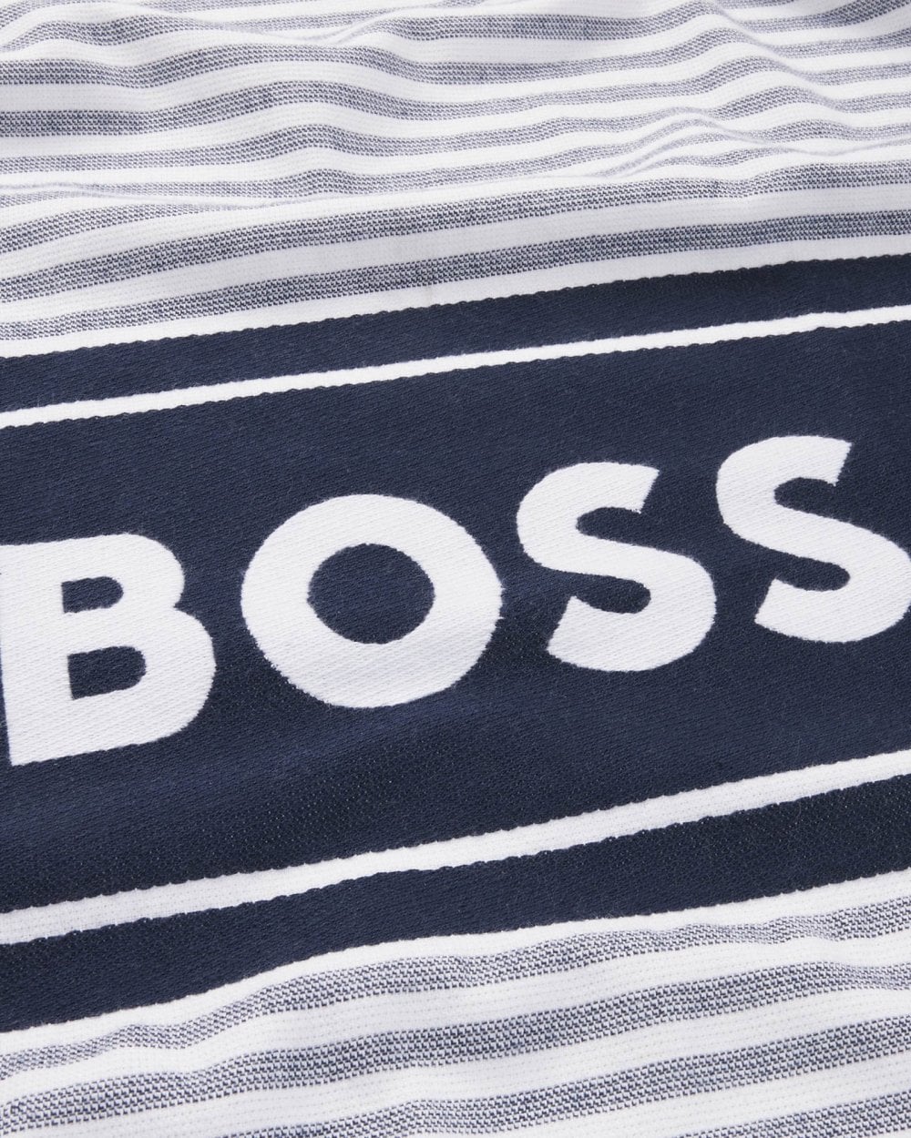 BOSS Orange Riviera Mens Striped Beach Towel