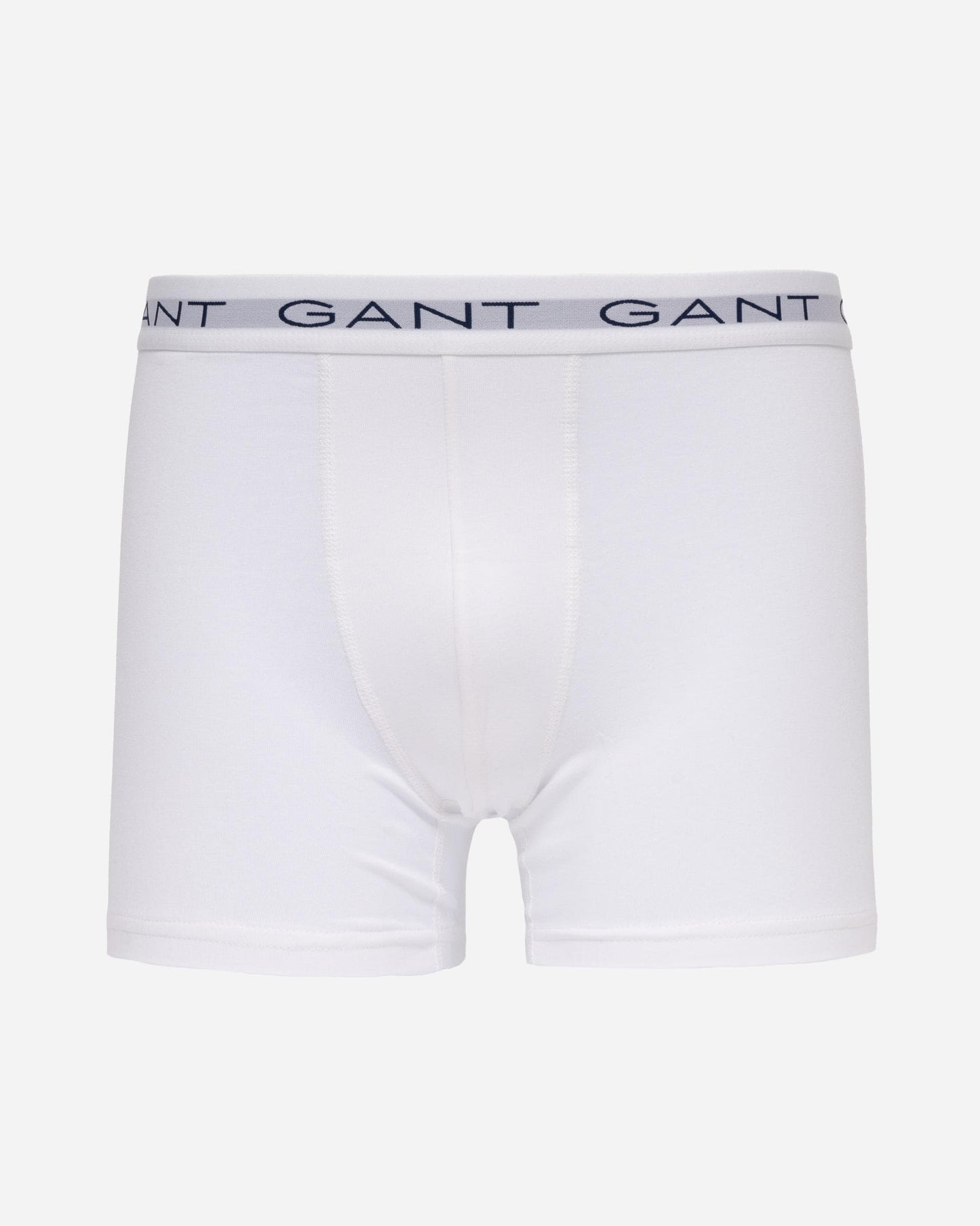 GANT Mens Slim Fit Cotton Jersey Boxer Briefs 3-Pack - 110 White