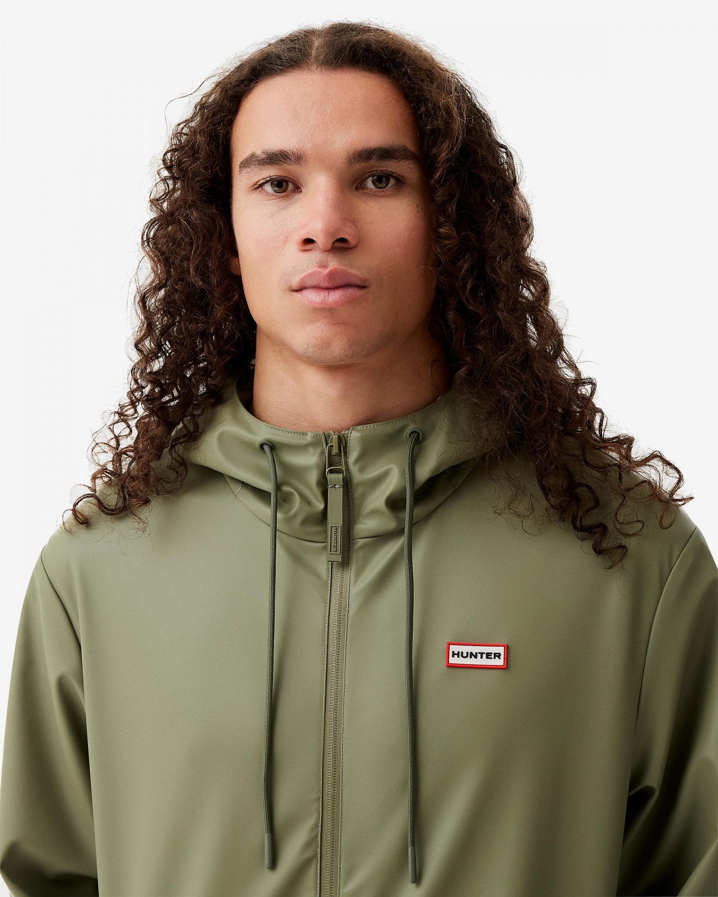Hunter Andrea Unisex Rain Coat - Deep Lichen