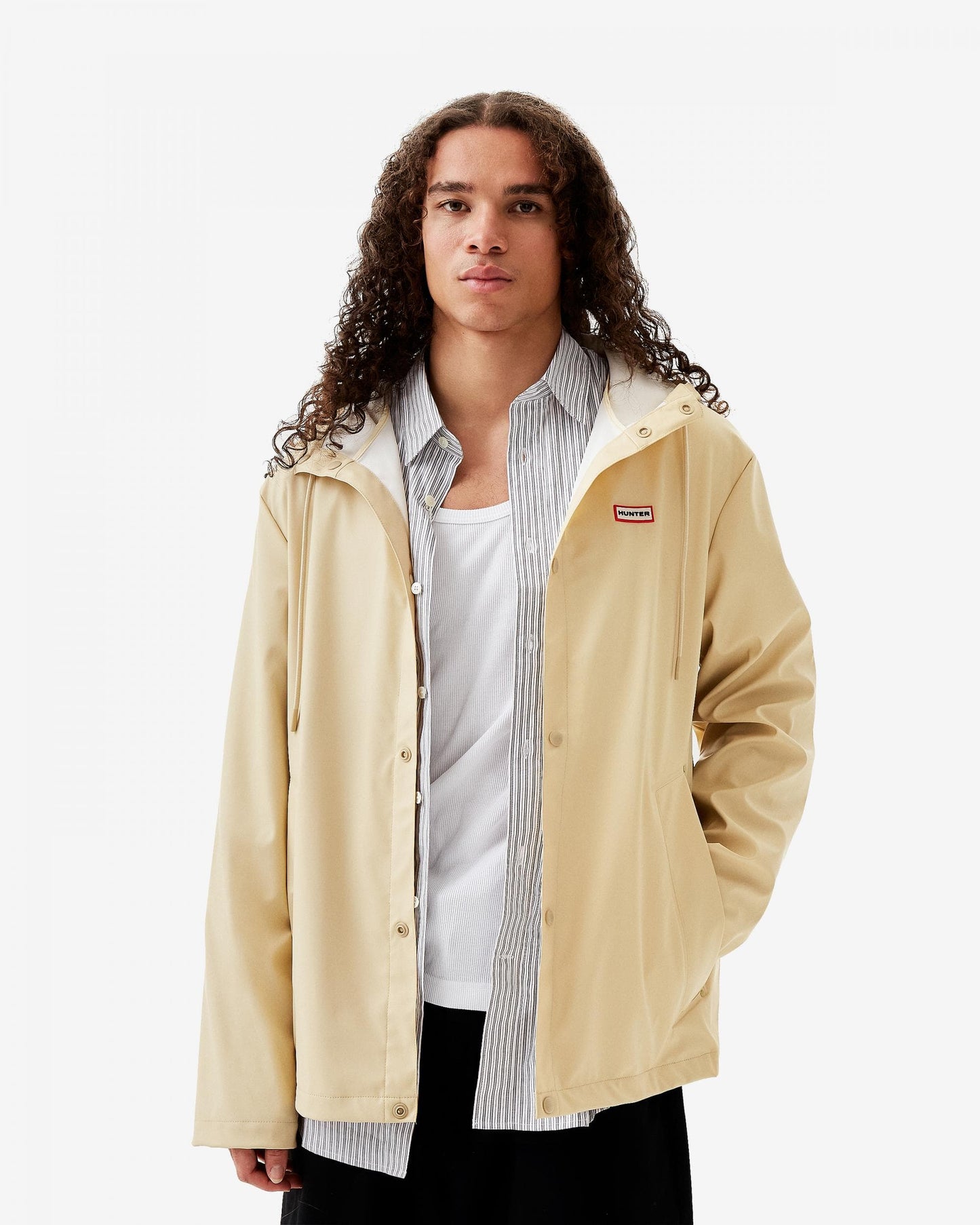 Hunter Izzy Unisex Hooded Jacket - Gravel