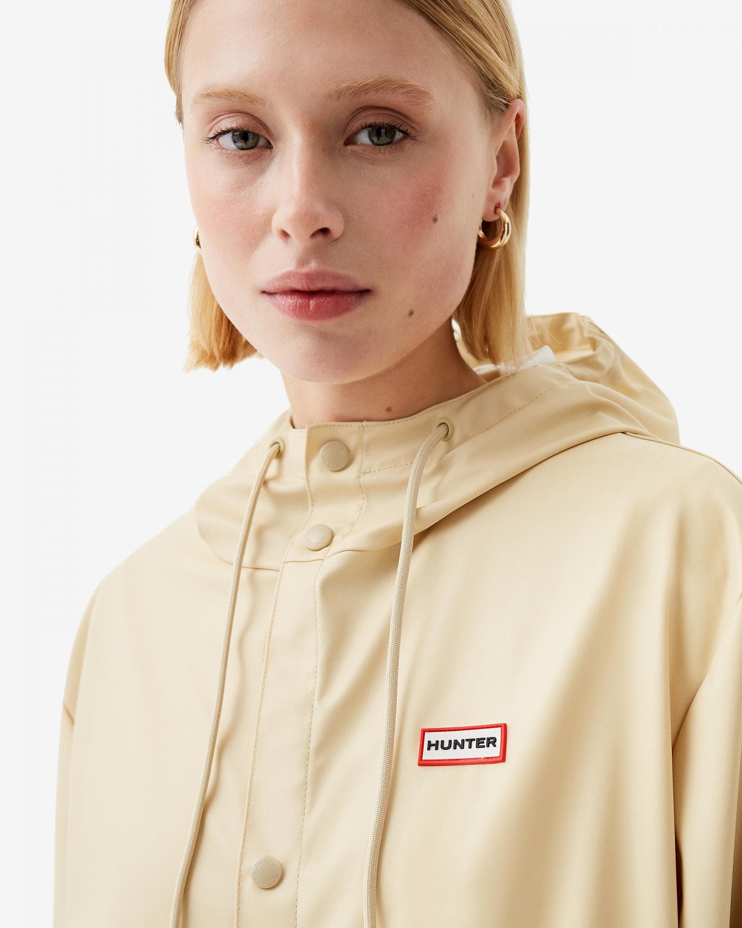 Hunter Izzy Unisex Hooded Jacket - Gravel