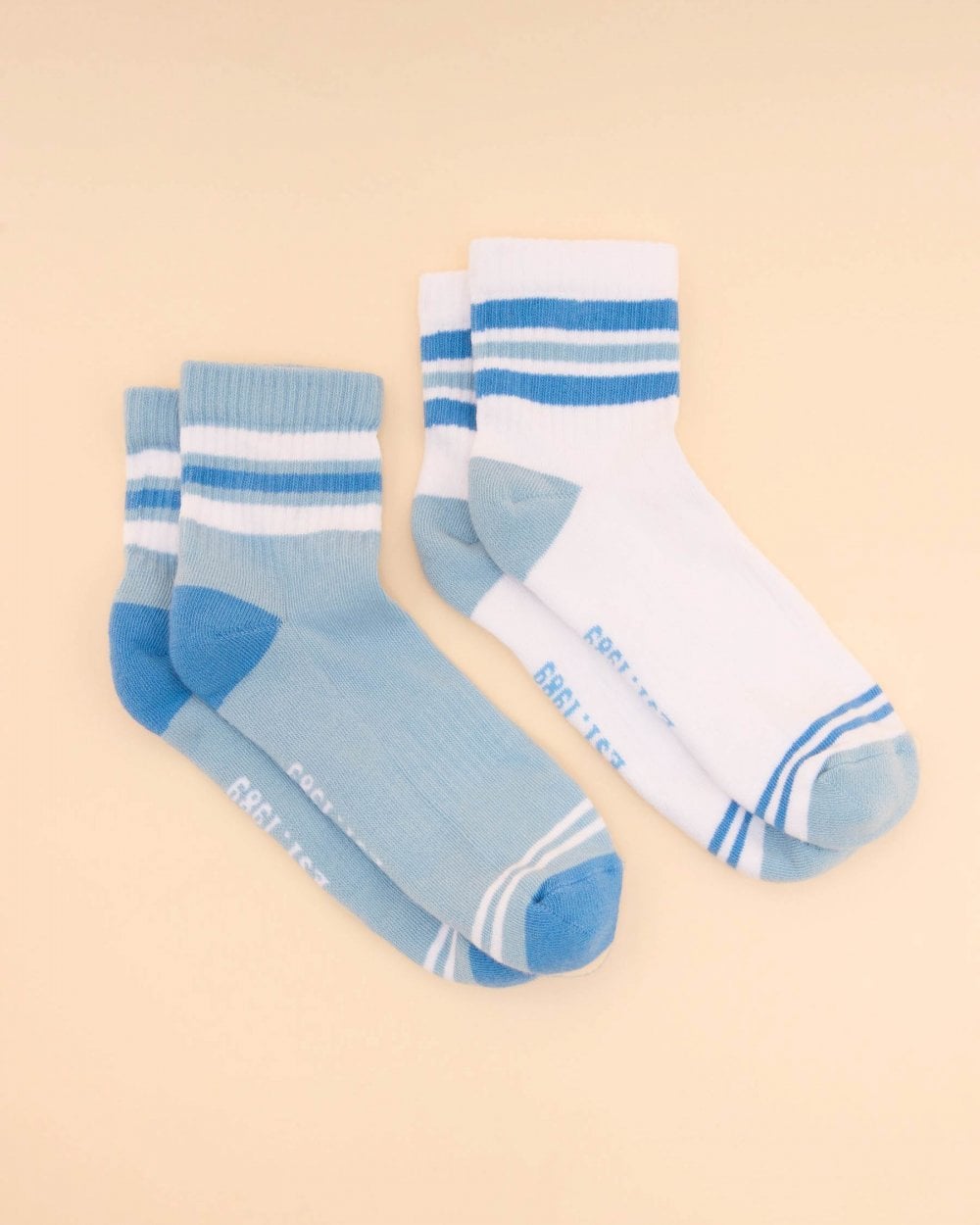 Joules Volley Womens Quarter Length Socks - Blue
