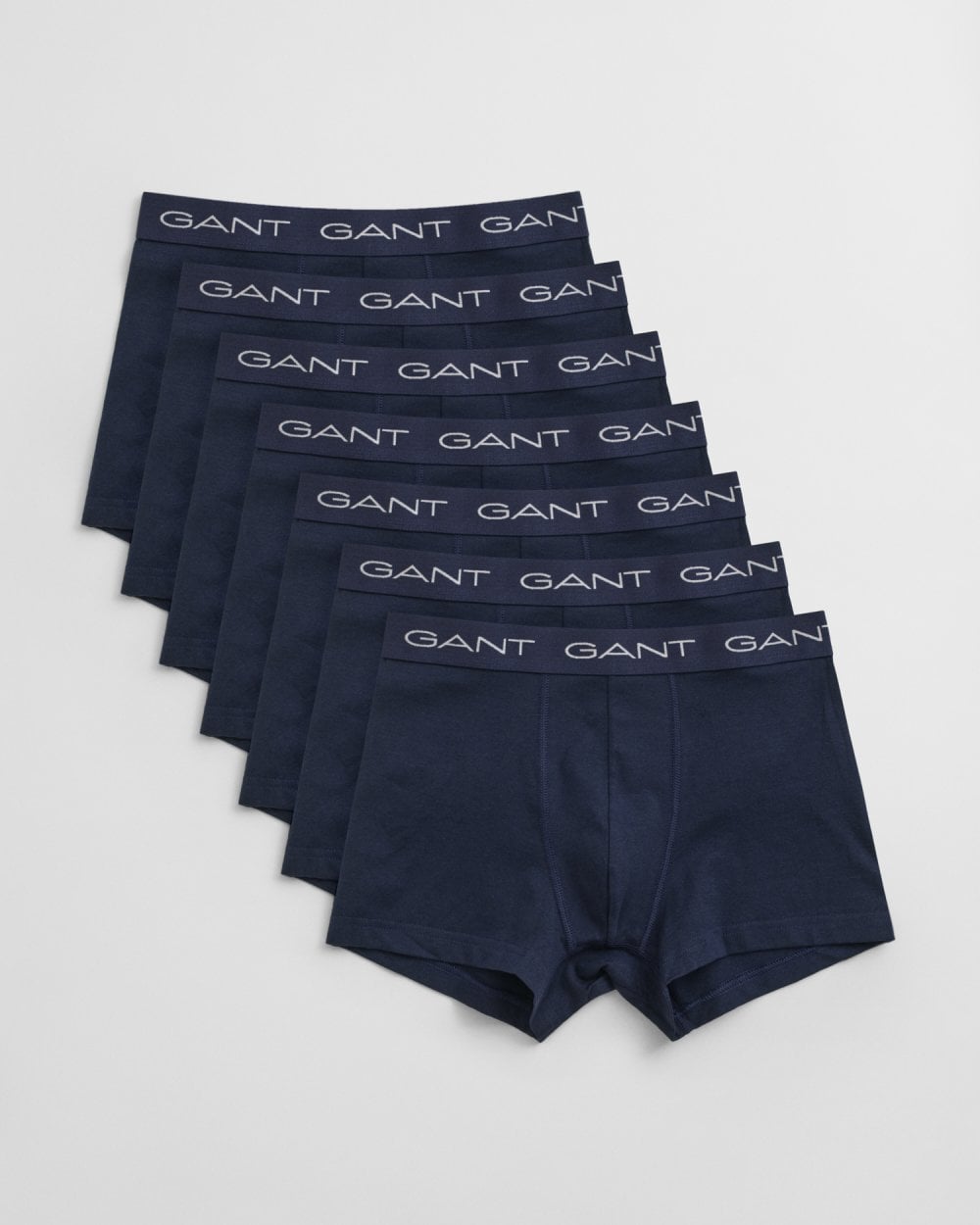GANT Mens Trunk 7-Pack - 410 Marine
