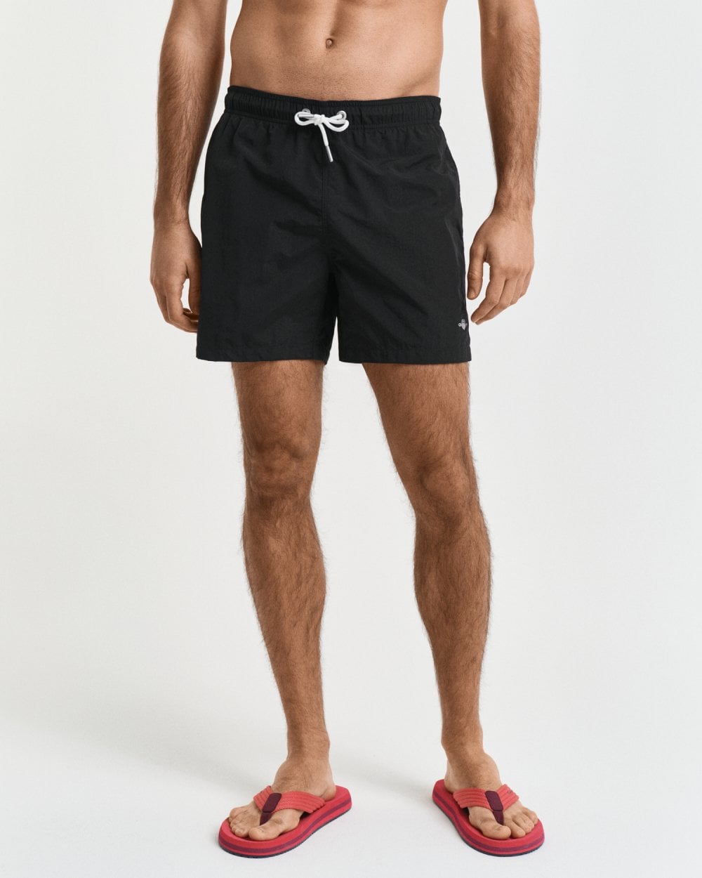GANT Mens Swim Shorts with Embroidered Shield Logo