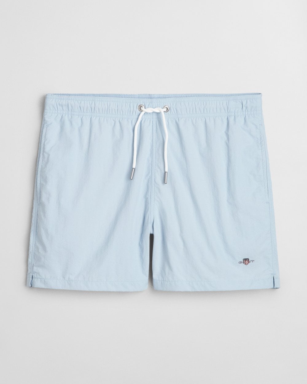 GANT Mens Swim Shorts with Embroidered Shield Logo - 457 Fresh Blue