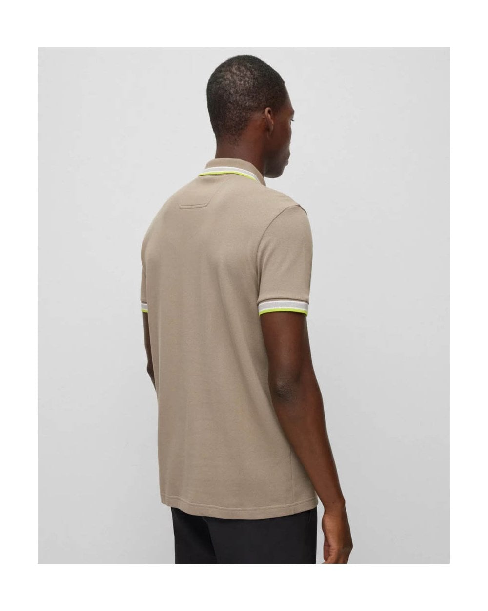 BOSS Green BOSS Green Paddy Mens Contrast Tipped Polo