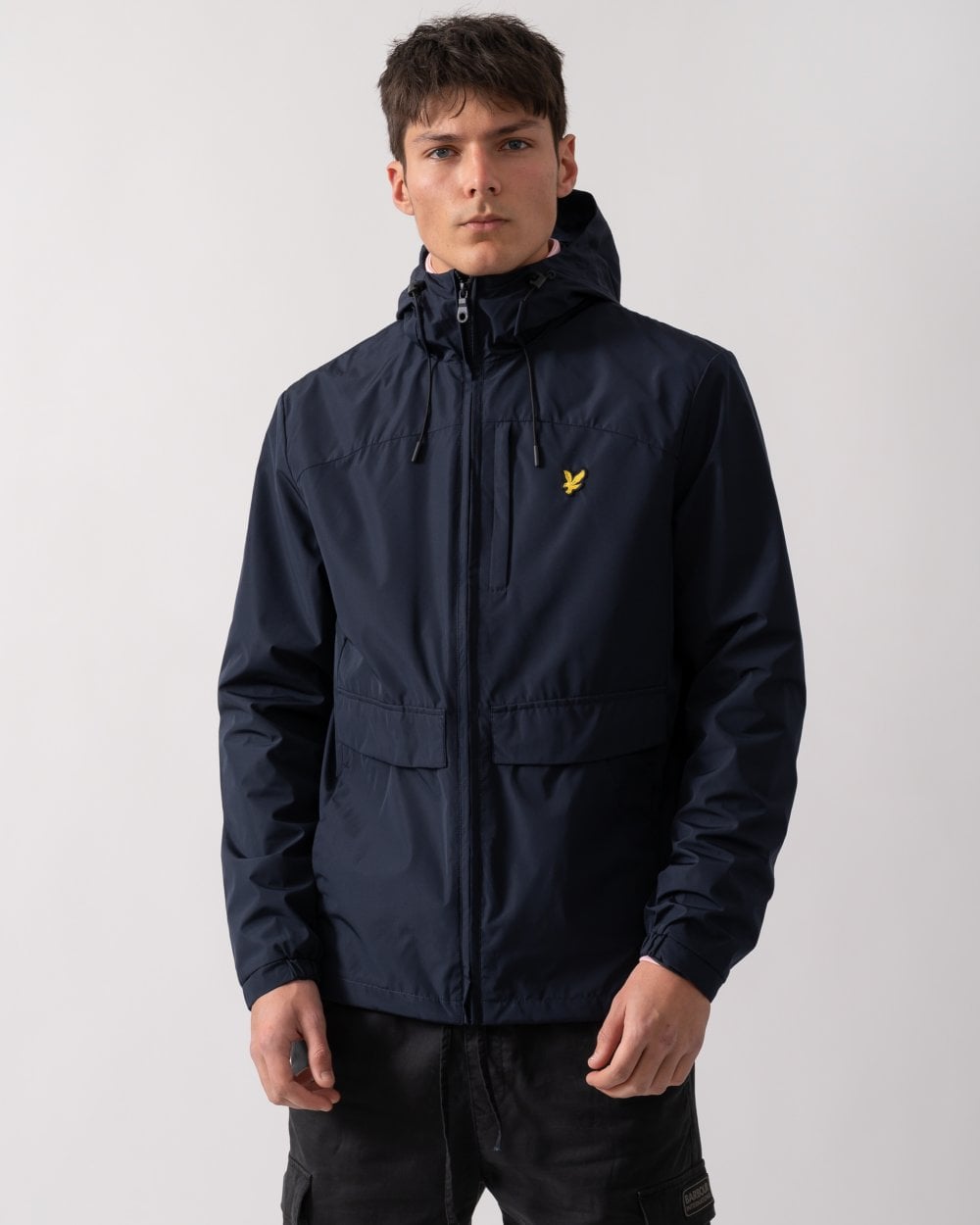 Lyle & Scott Lyle & Scott Lightweight Hooded Zip Through Mens Jacket