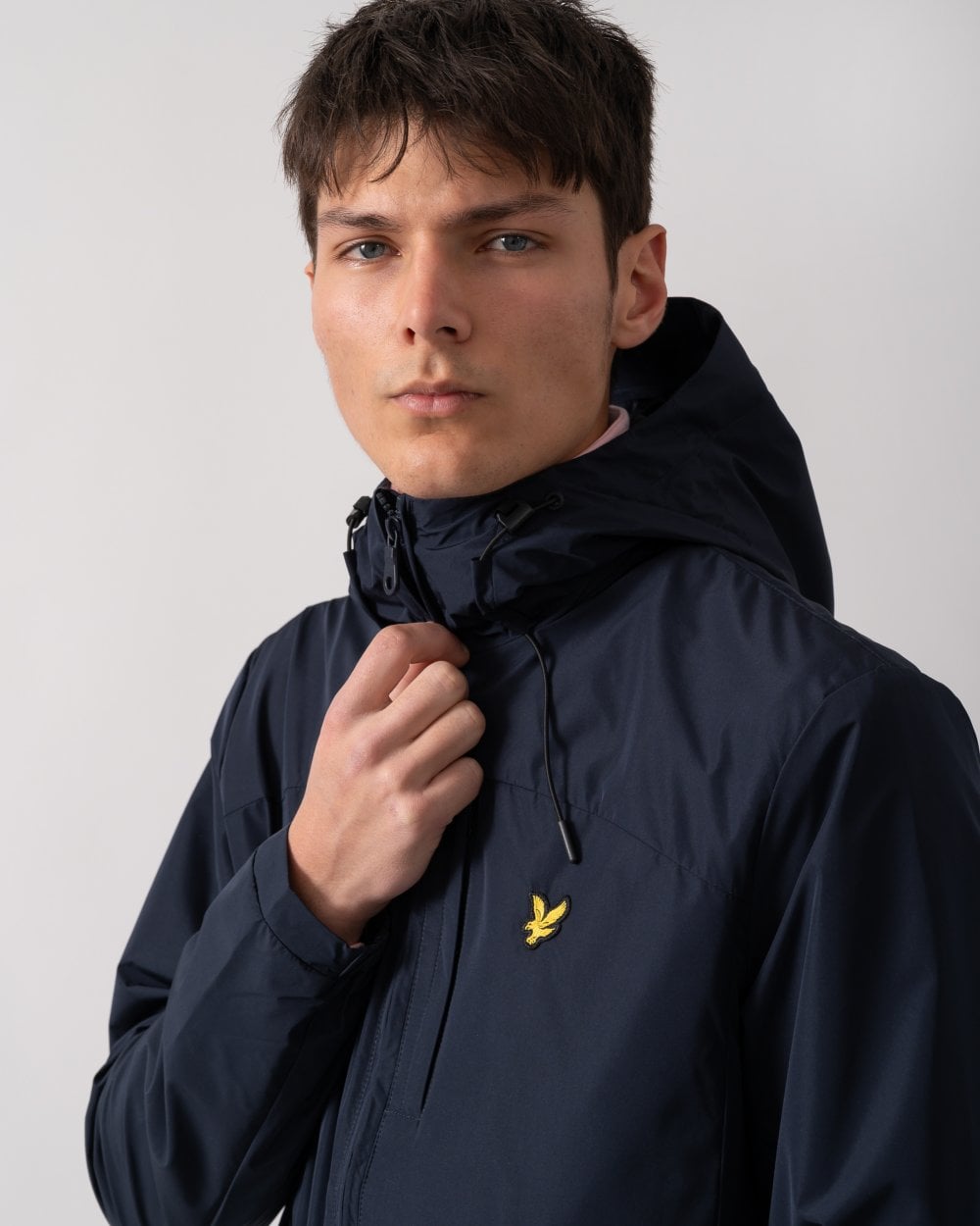 Lyle & Scott Lyle & Scott Lightweight Hooded Zip Through Mens Jacket
