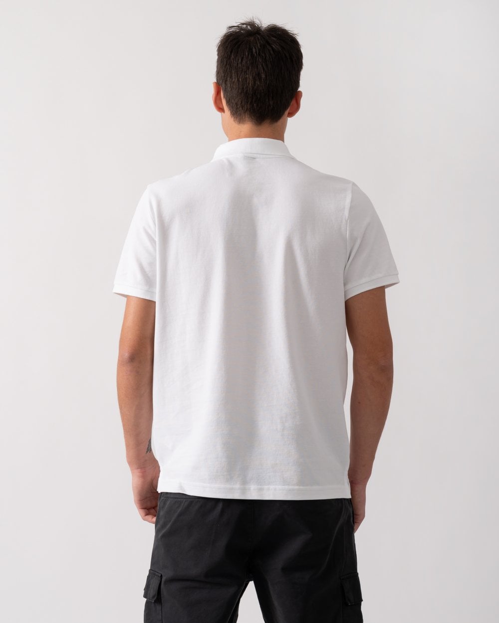 Moose Knuckles Everett Mens Polo Shirt - White 160