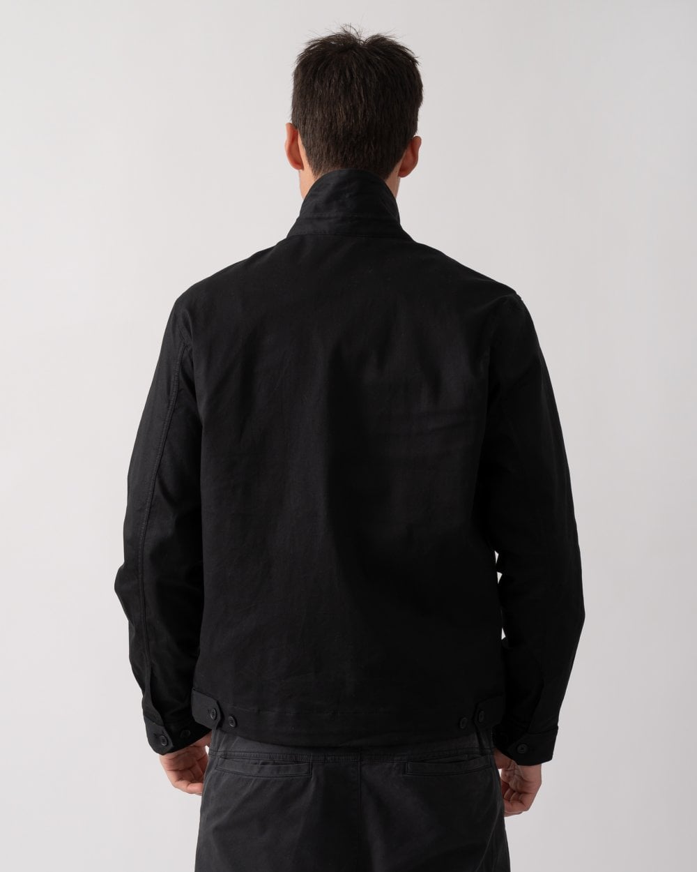 Lacoste Lacoste Mens Short Water-Repellent Cotton Jacket