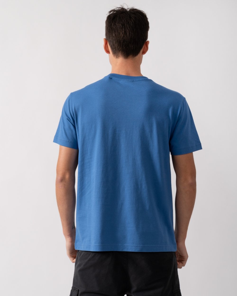 GANT Mens Small Graphic Short Sleeve T-Shirt - 407 Rich Blue