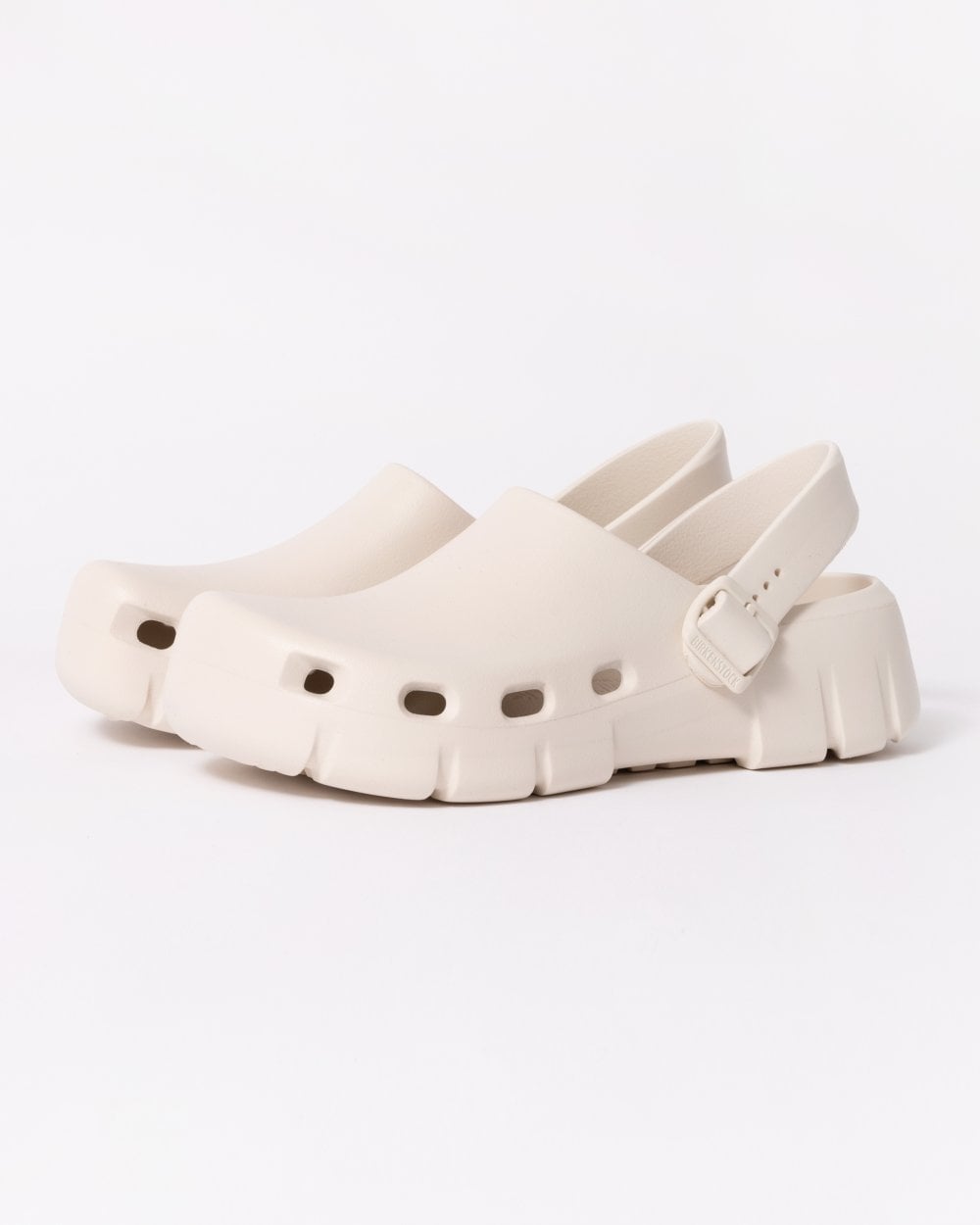Birkenstock Birki Flow Womens EVA Clogs - Eggshell