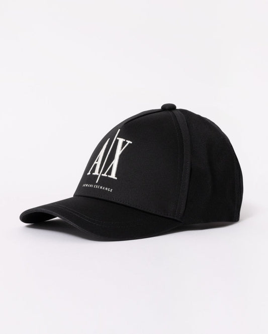 Armani Exchange Mens Large A|X Logo Baseball Cap