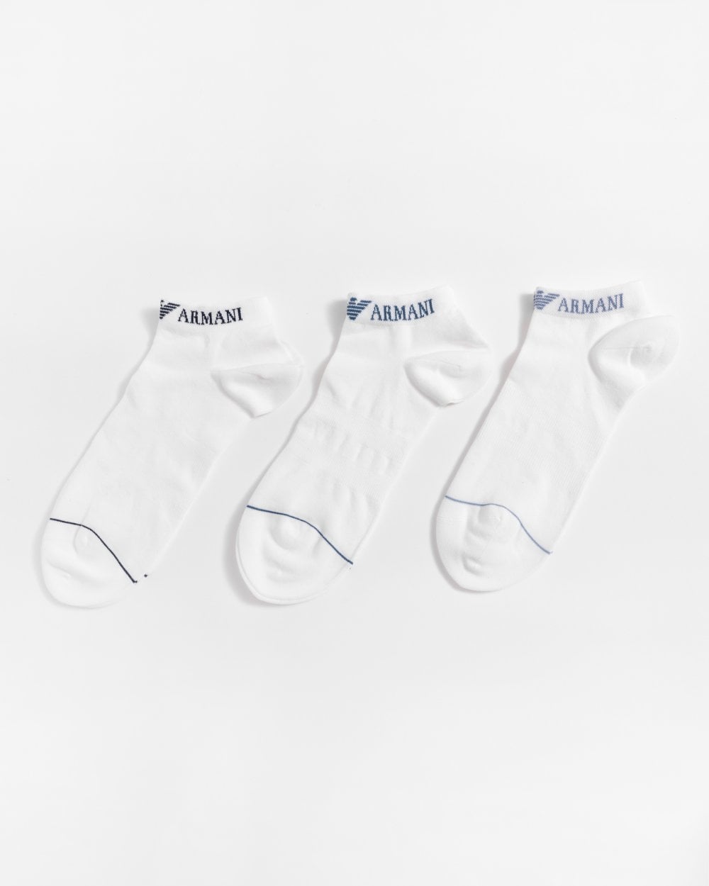 Emporio Armani 3 Pack Mens Trainer Socks