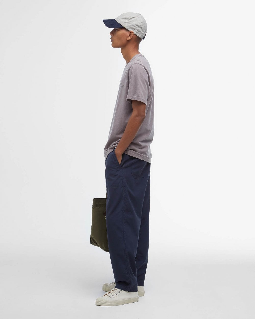 Barbour Hickling Mens T-Shirt - Washed Heather